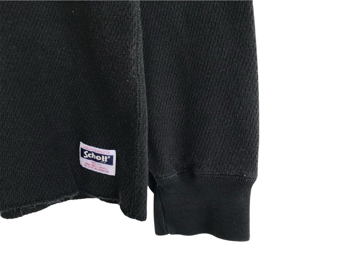 Schott Schott nyc USA crewneck button knitted sweater Size US M / EU 48-50 / 2 - 4 Thumbnail