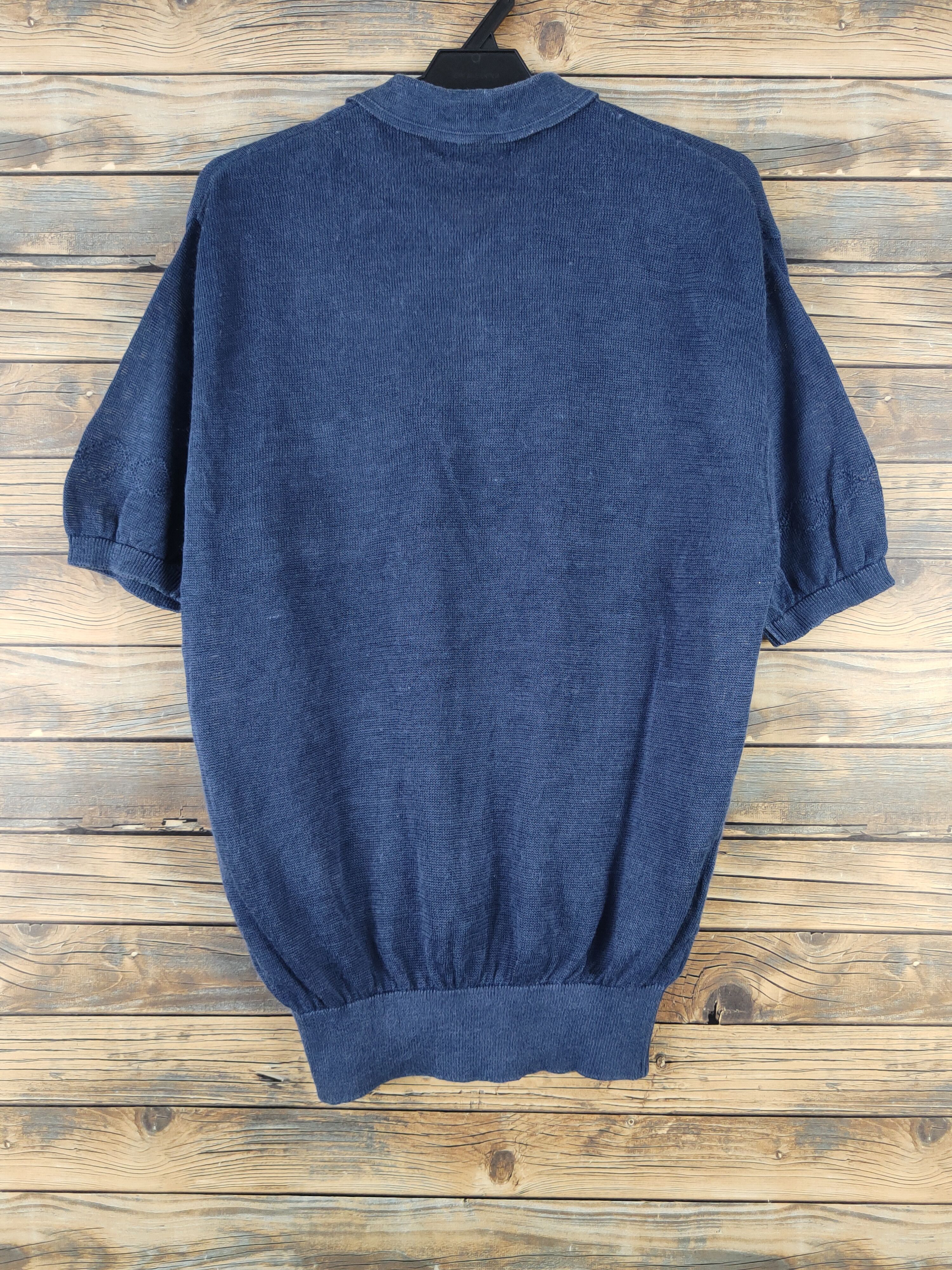 Austin Reed Austin Reed Navy Knitwear Polo Shirts #W2122 Size US L / EU 52-54 / 3 - 7 Thumbnail