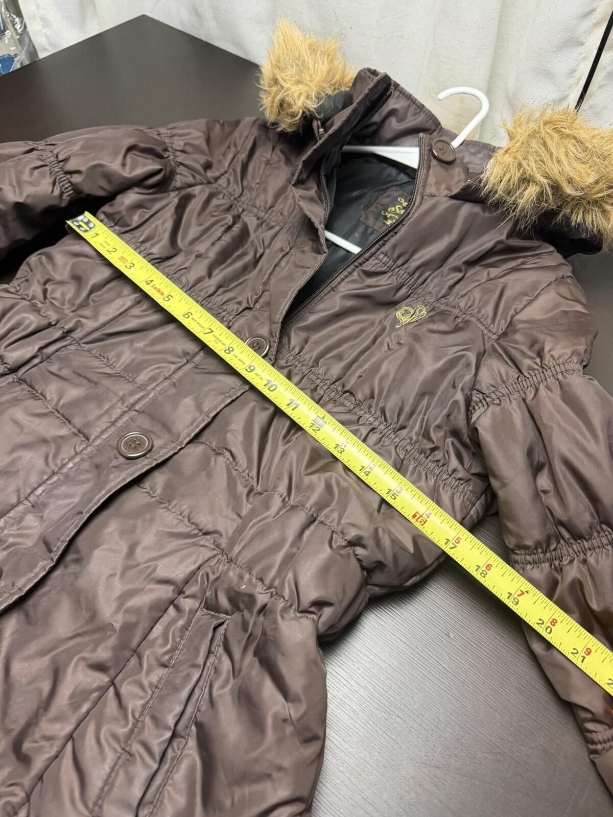 Southpole Vintage Southpole Jacket Womens M Brown Puffer Y2K Read Size XL / US 12-14 / IT 48-50 - 7 Thumbnail