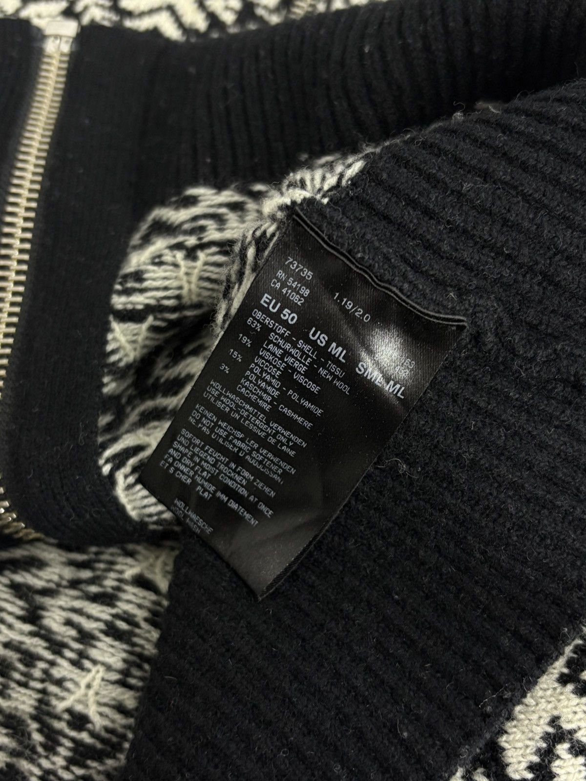 Bogner Bogner Fire+Ice Fair Isle Scandinavian Knit Men’s Sweater Size US M / EU 48-50 / 2 - 17 Thumbnail