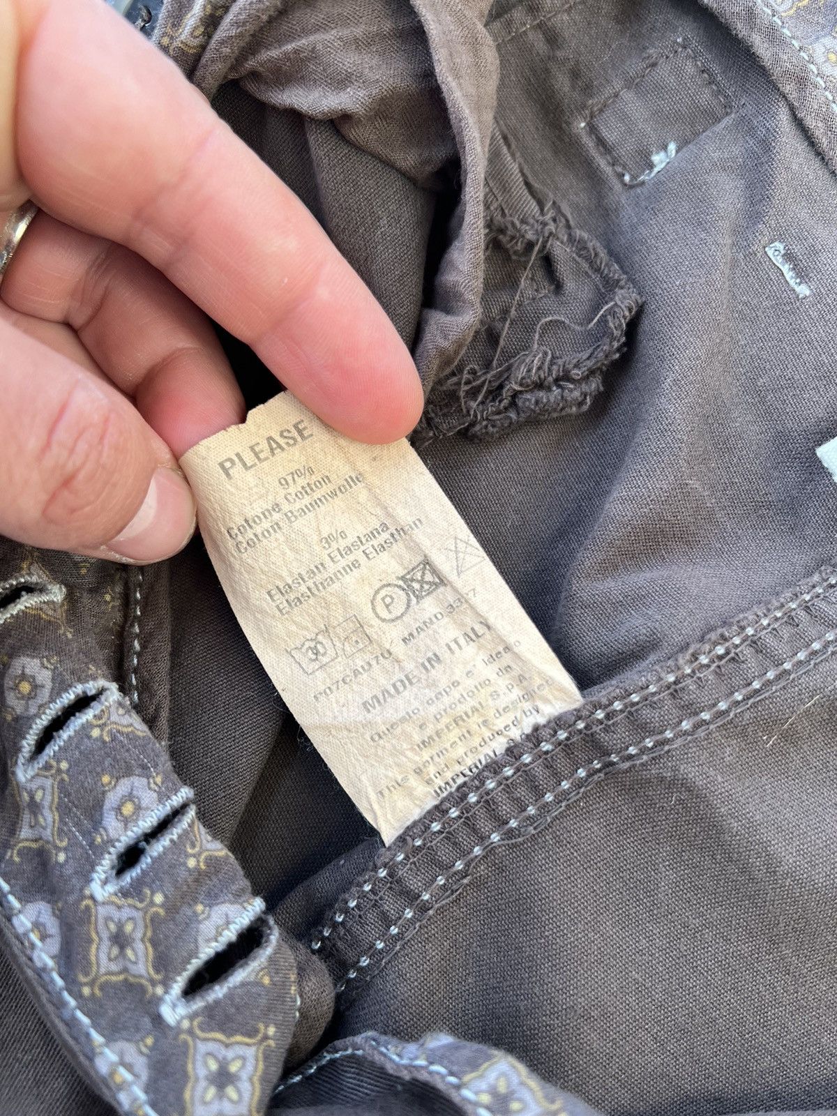 Vintage Please Vintage Pants Size 34" / US 12 / IT 48 - 6 Thumbnail