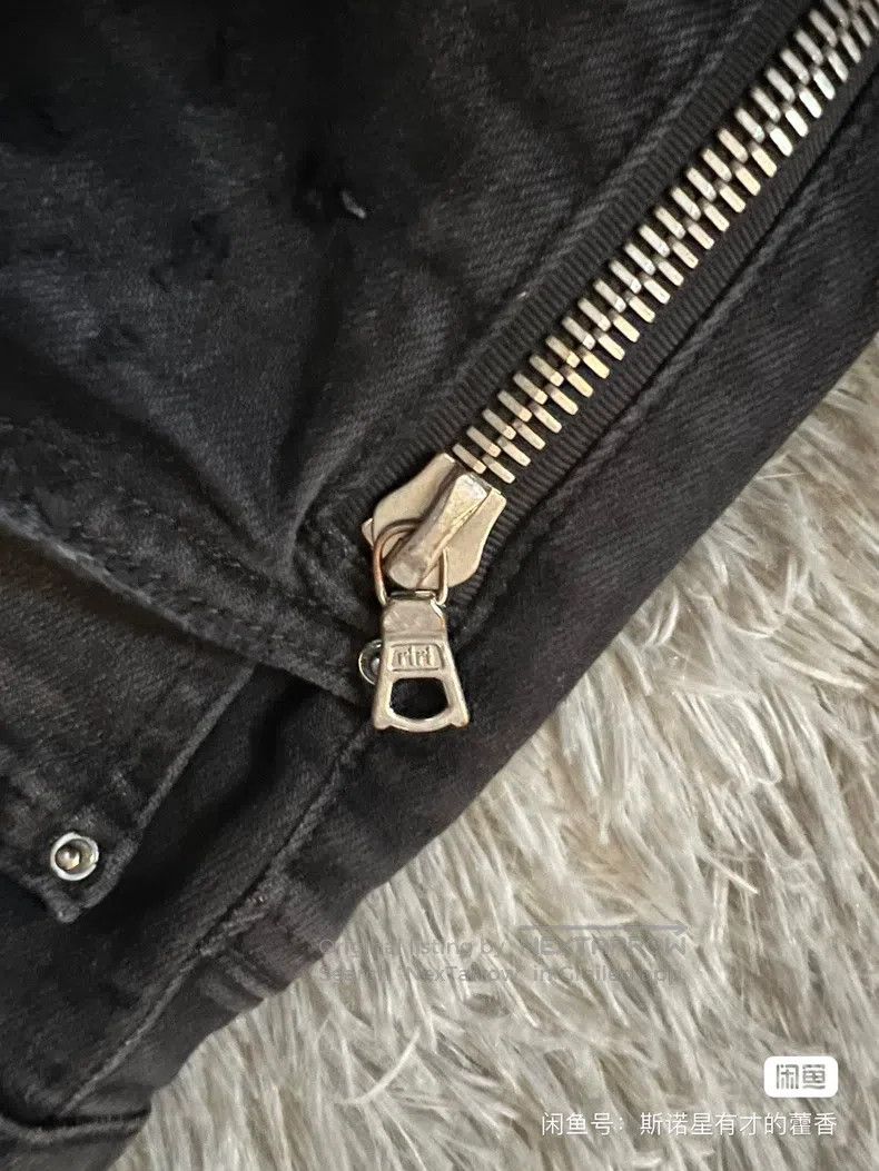 Amiri Amiri Size 31 Washed black destroyed jeans Size US 31 - 5 Thumbnail
