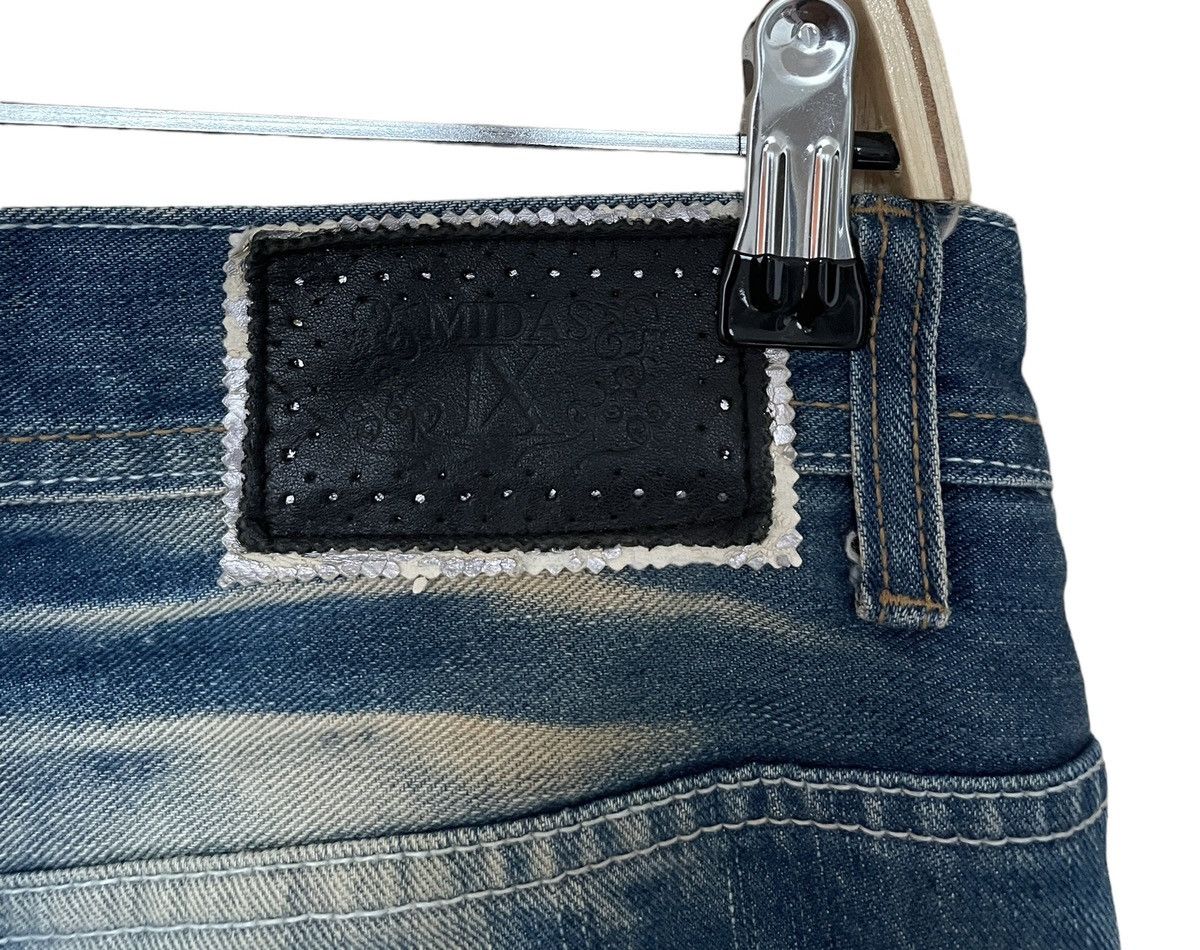 If Six Was Nine Vintage Japanese Brand Midas Flared Jeans 1990s Size US 40 / EU 56 - 9 Thumbnail