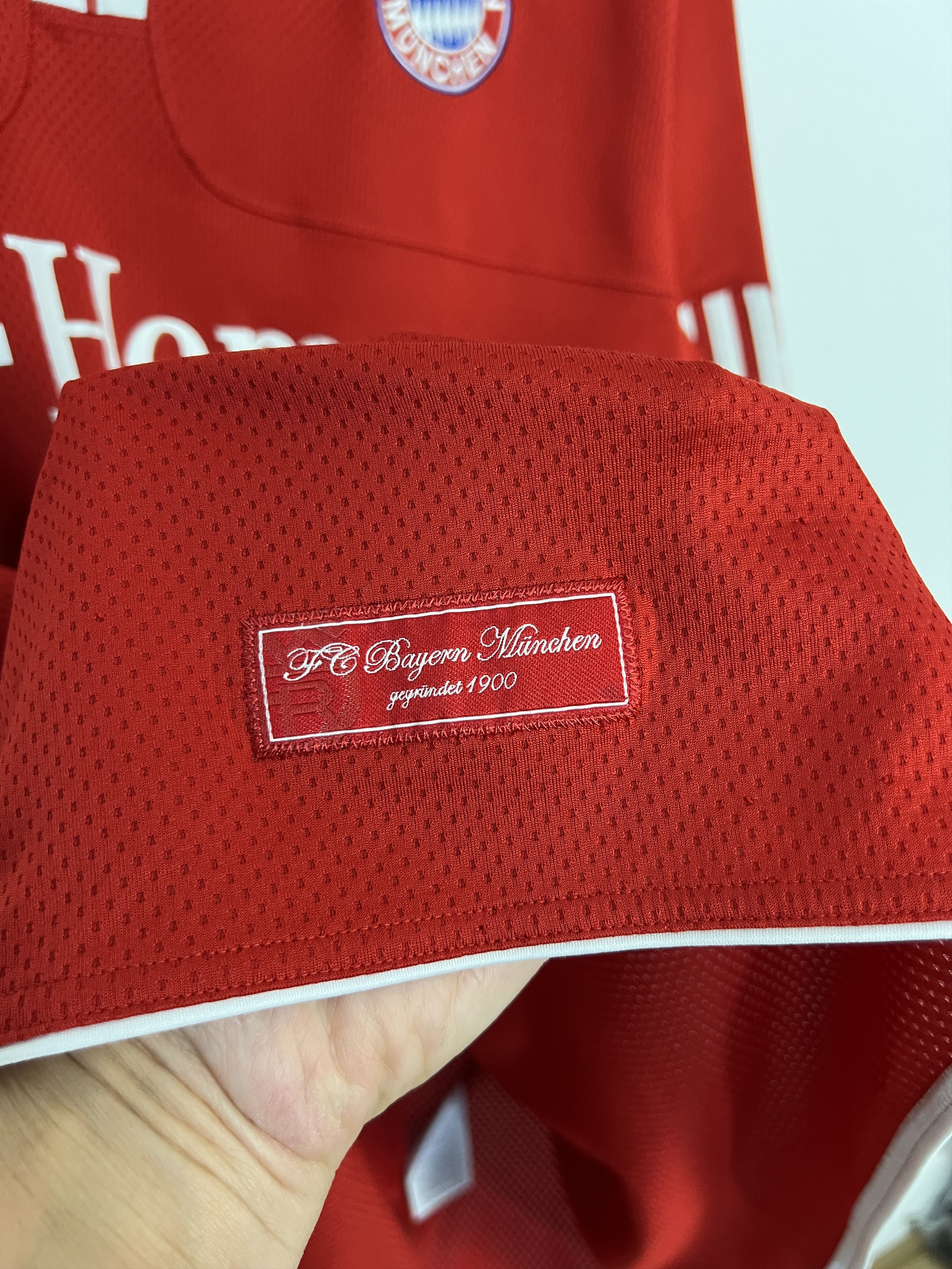 Adidas Bayern Munich Home football shirt 2009 Soccer Adidas Jersey Size US XXL / EU 58 / 5 - 6 Thumbnail
