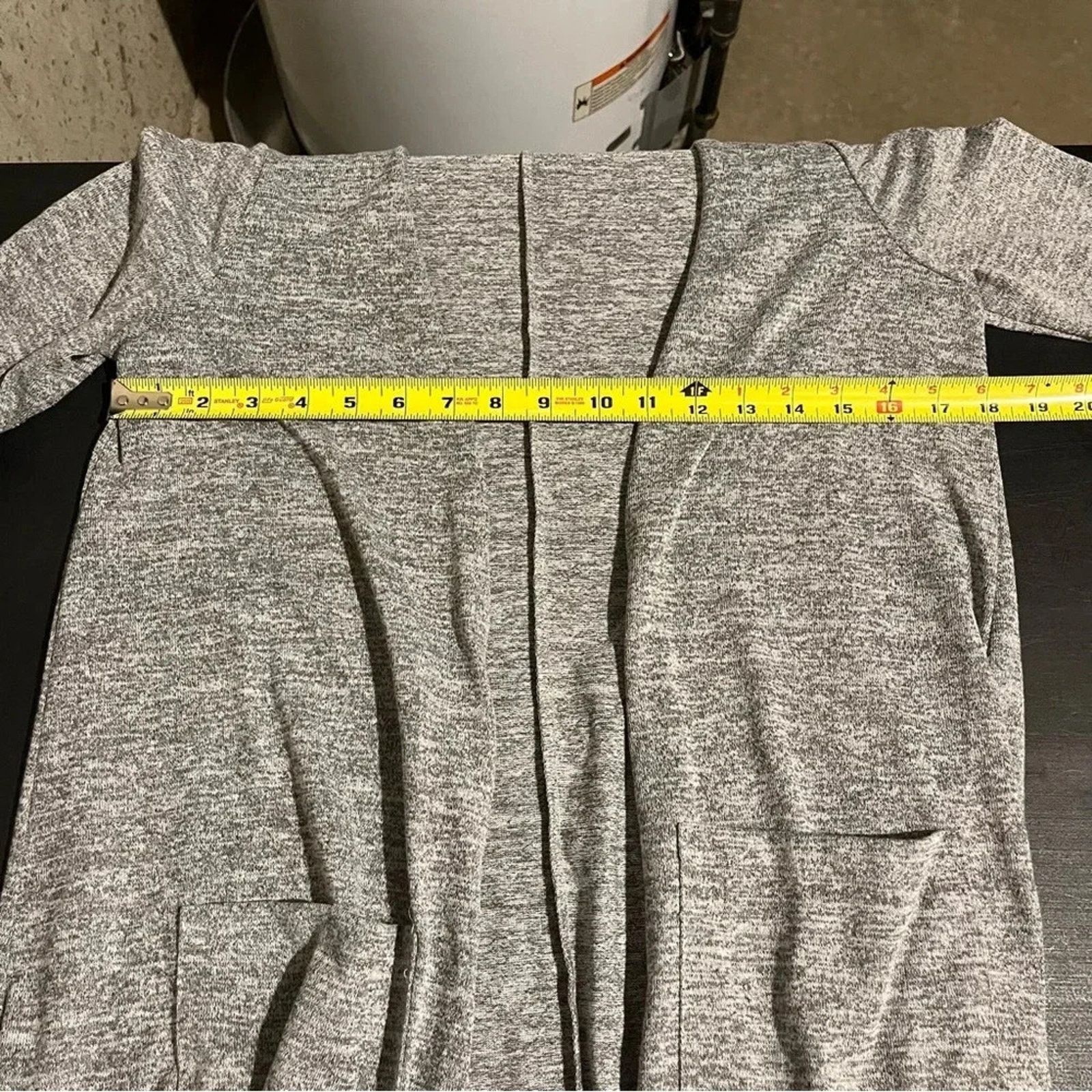 Other LuLaRoe Sarah Sweater Women’s S Gray Cardigan Open Front Size S / US 4 / IT 40 - 6 Thumbnail