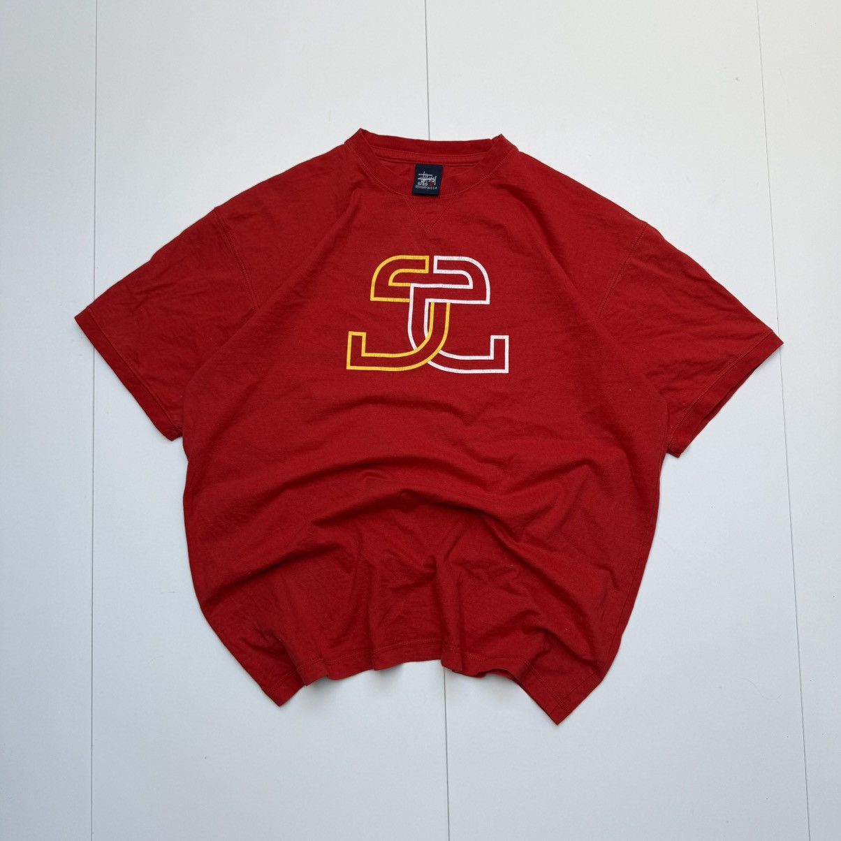 Stussy Vintage stussy 90s y2k backprint surf tee tshirt Size US L / EU 52-54 / 3 - 1 Thumbnail