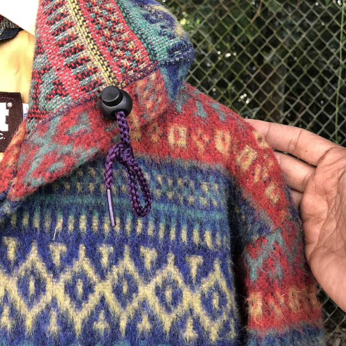 Schott VTG Schott NYC Wool Navajo Blanket Bomber Jacket Made In 🇺🇸 Size US M / EU 48-50 / 2 - 9 Thumbnail
