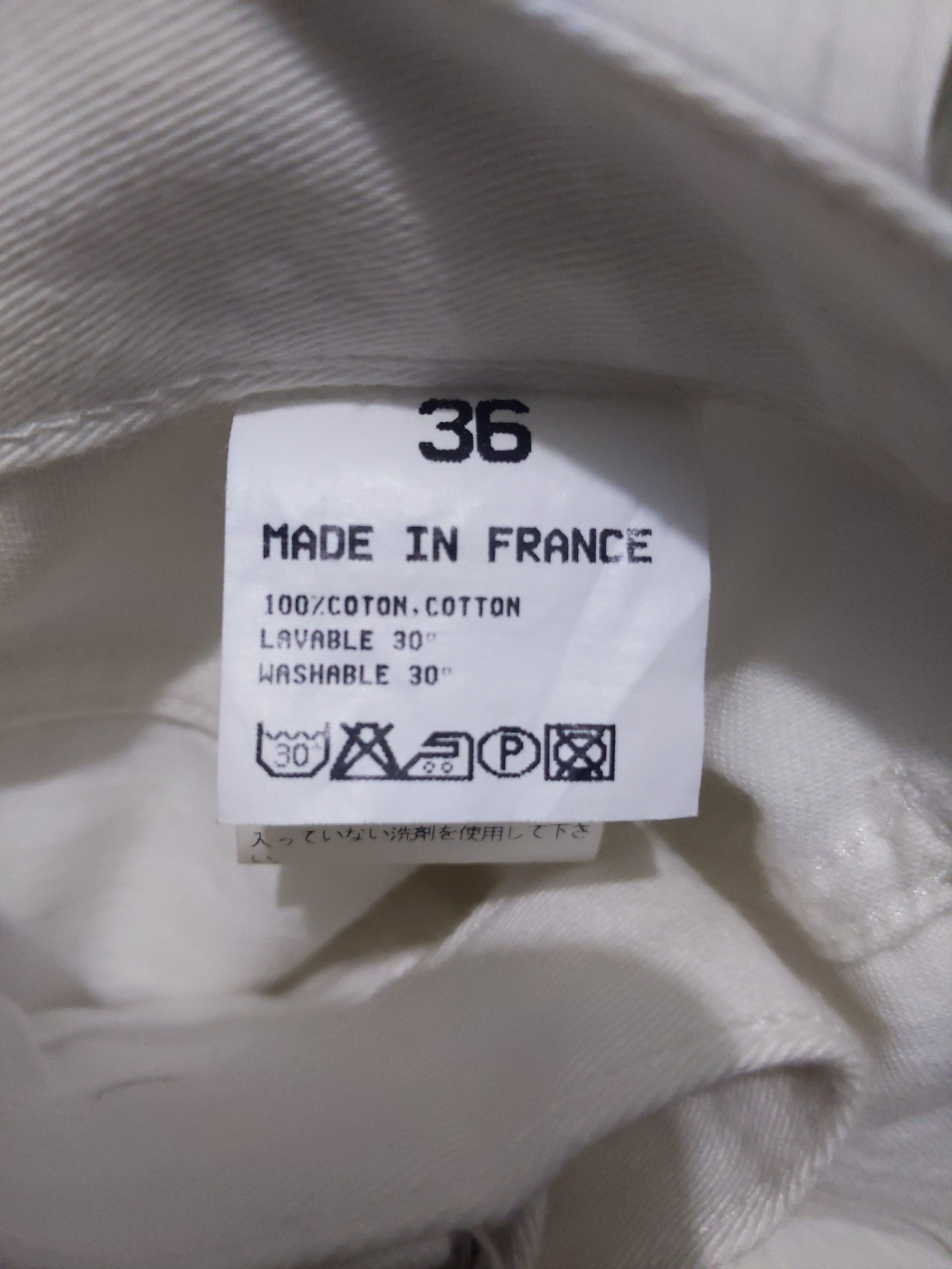 Designer × agnes b. Agnes B Homme Paris Long Pants Size 26" / US 2 / IT 38 - 5 Thumbnail