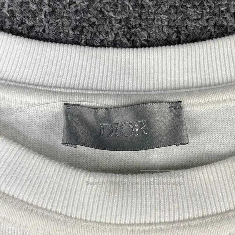 Dior Dior White Cotton Women's T. Size L / US 10 / IT 46 - 4 Thumbnail