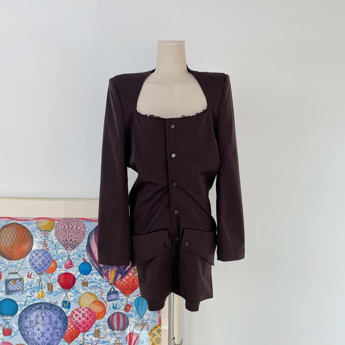 Bottega Veneta Bottega Veneta Structured Mini Dress Size 42 Size M / US 6-8 / IT 42-44 - 1 Thumbnail