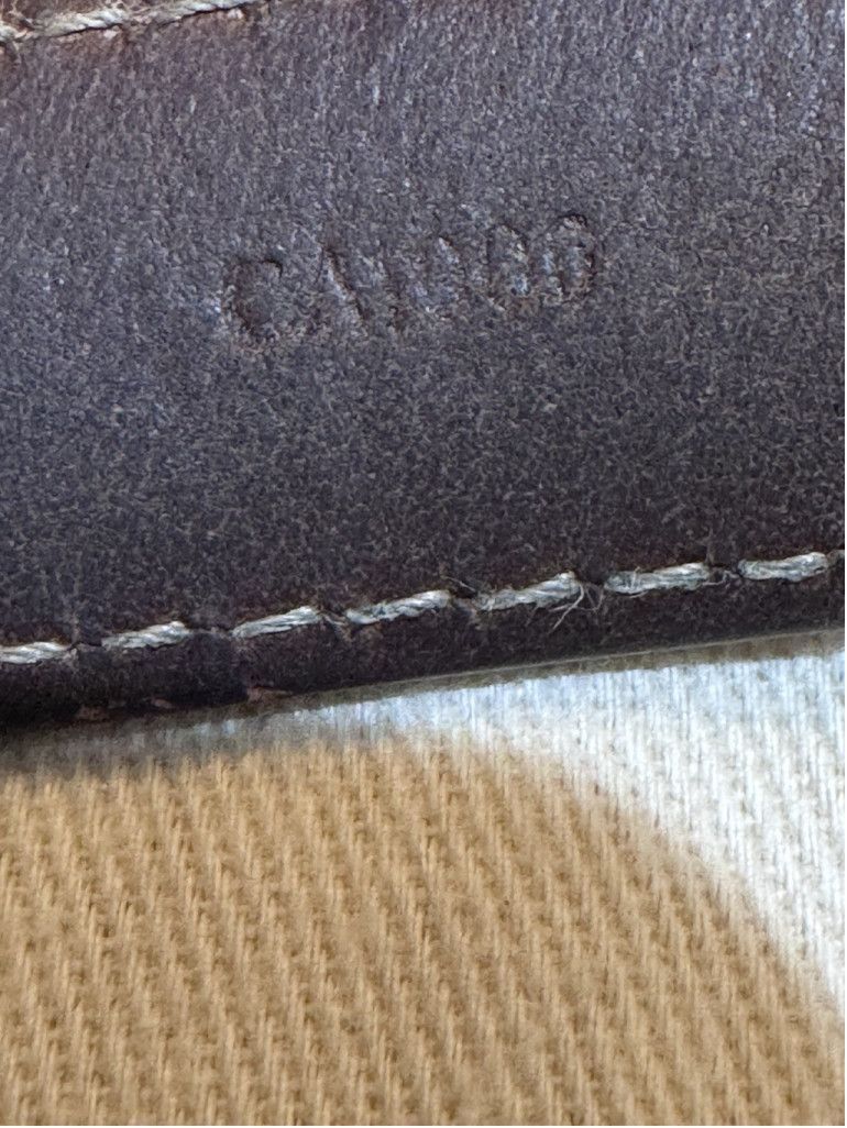 Louis Vuitton Louis Vuitton Damier Ebene Canvas Leather 25mm Belt 90/36 Size ONE SIZE - 6 Thumbnail