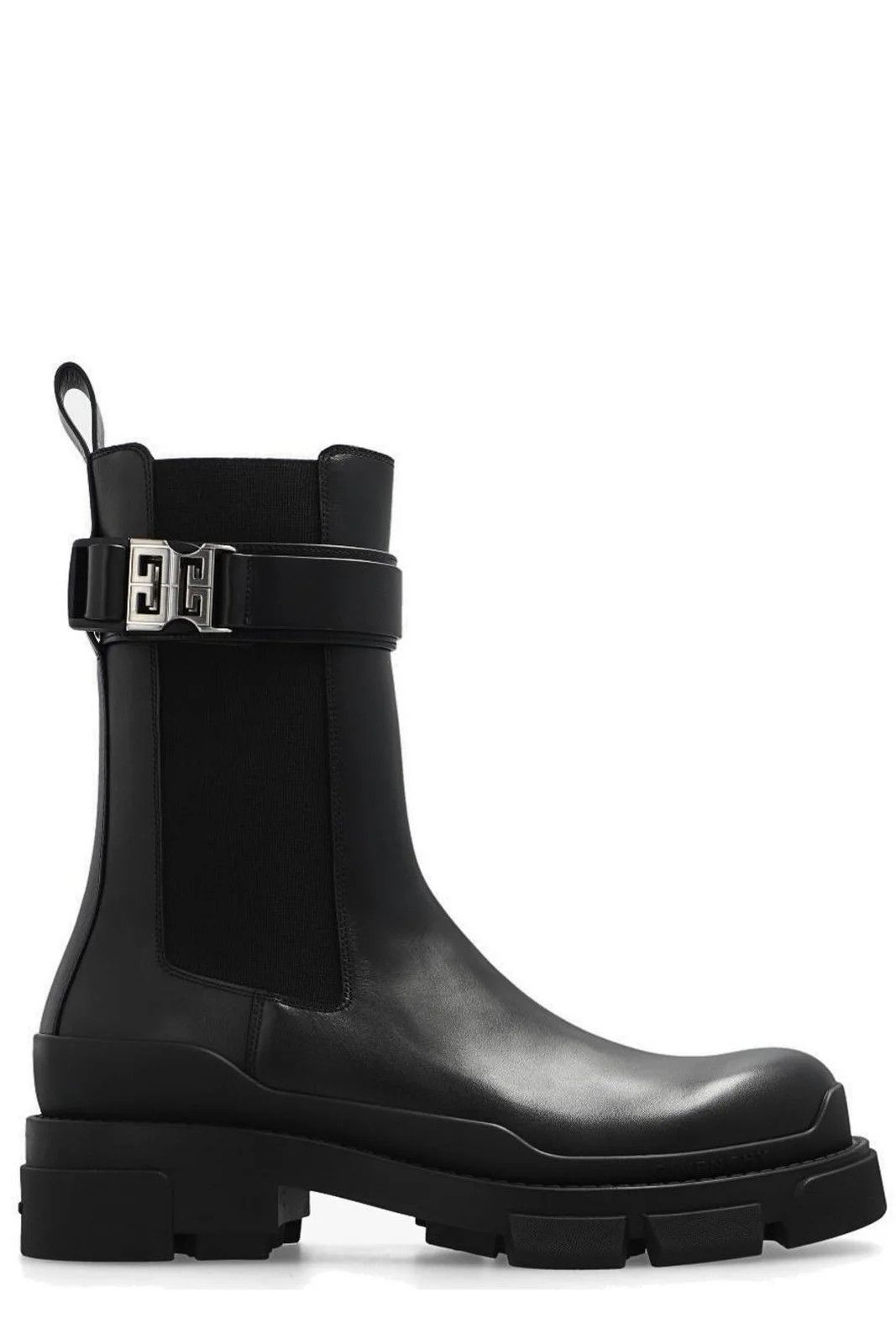 Givenchy Terra Chelsea 4G Clip-Buckle Ankle Boots