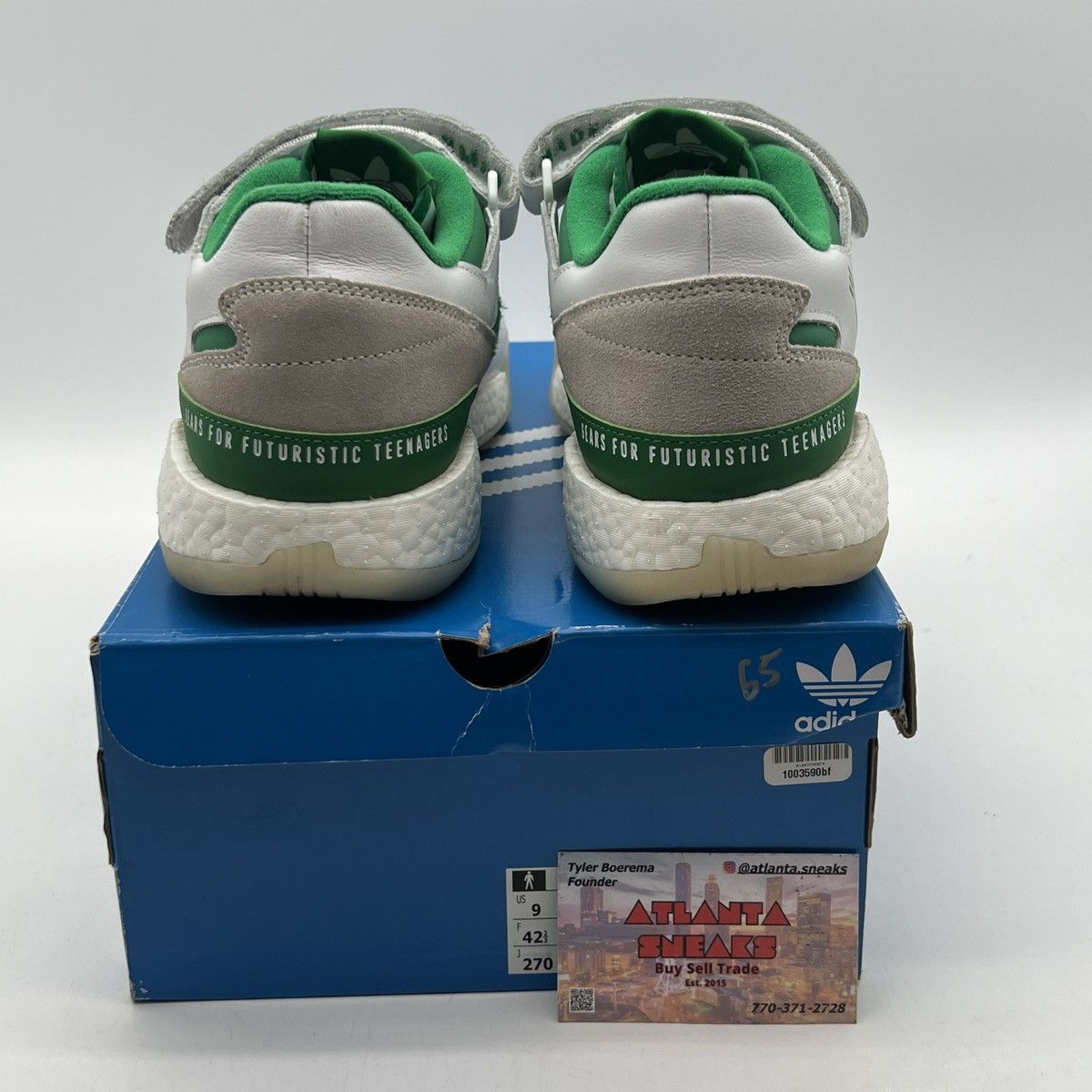 Adidas Human made low green Size US 9 / EU 42 - 3 Thumbnail
