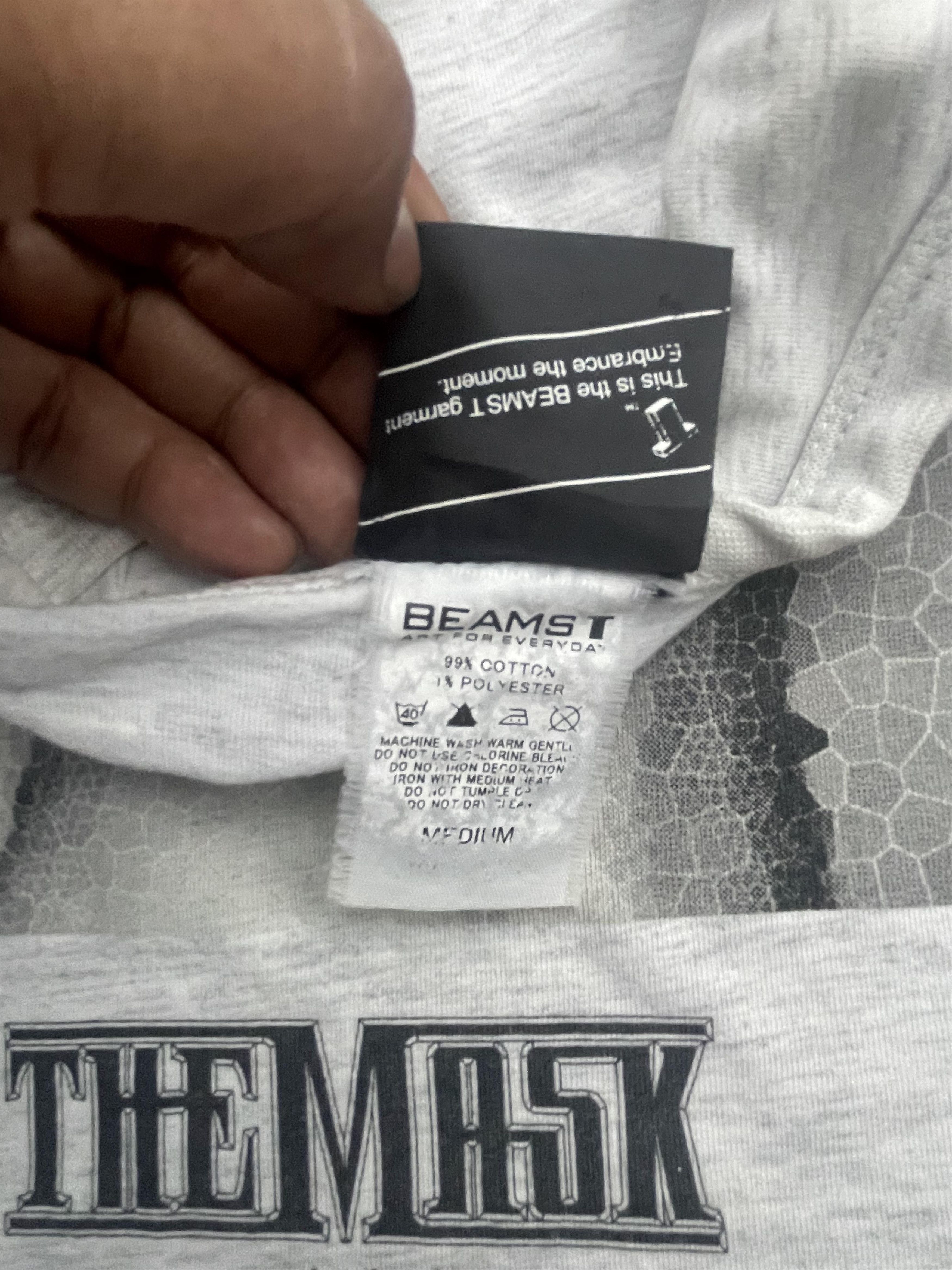 Beams Plus The Mask by Beam T Photo Tee Tshirt Size US M / EU 48-50 / 2 - 10 Thumbnail