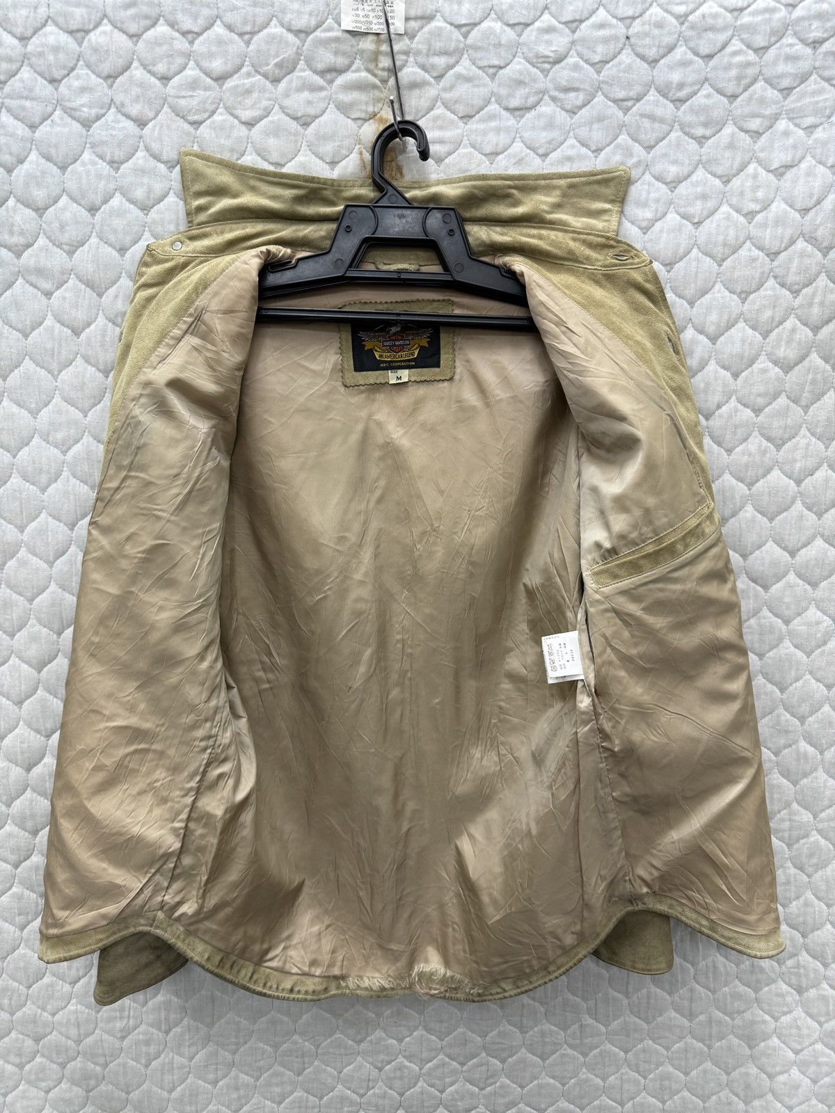 Harley Davidson 🔥🔥🔥ARCHIVE HARLEY DAVIDSON SUEDE LEATHER JACKET Size US M / EU 48-50 / 2 - 7 Thumbnail