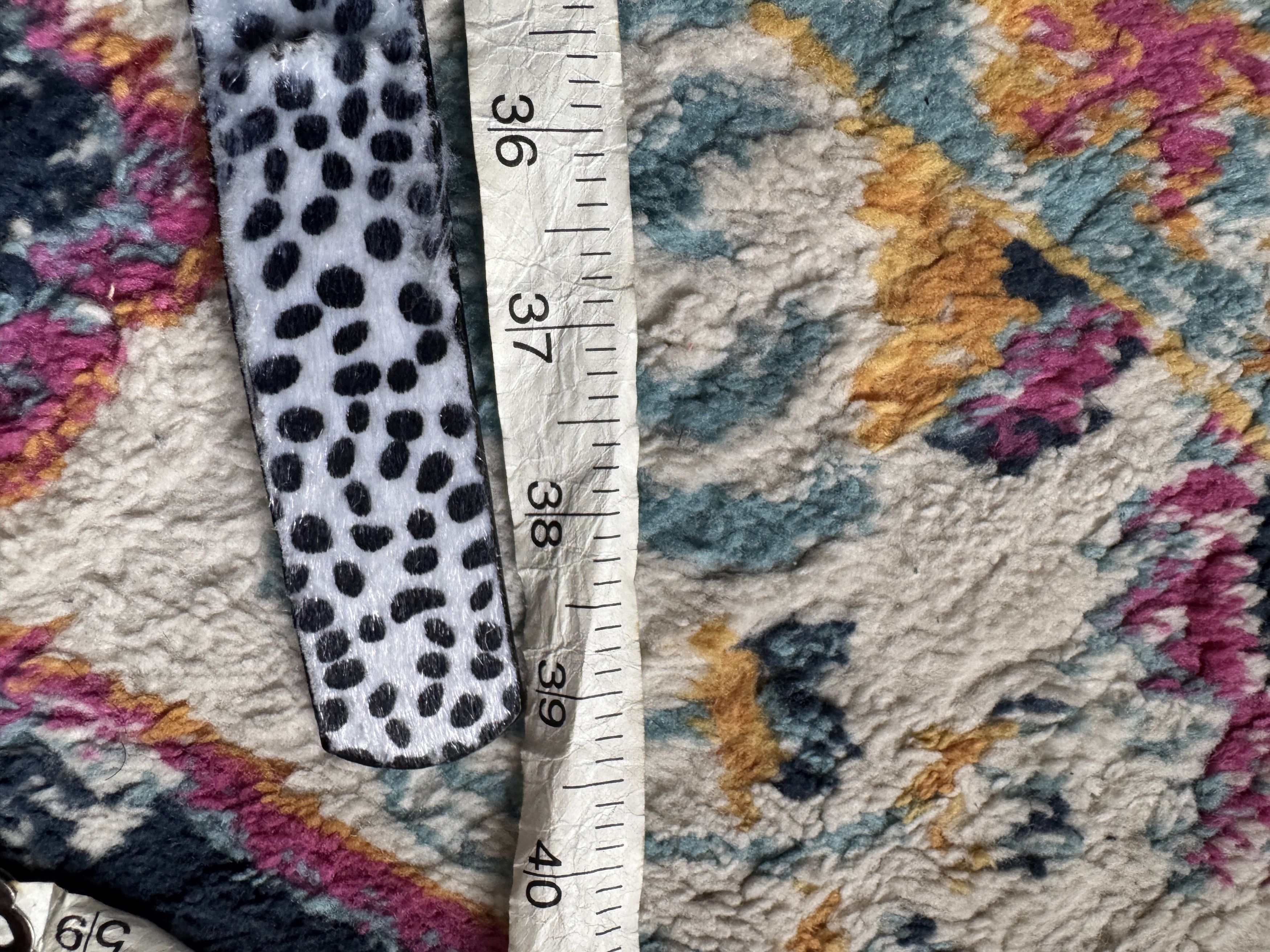 Other Vintage Y2K Animal Print Belt - Fur Cow Leopard Size ONE SIZE - 3 Thumbnail