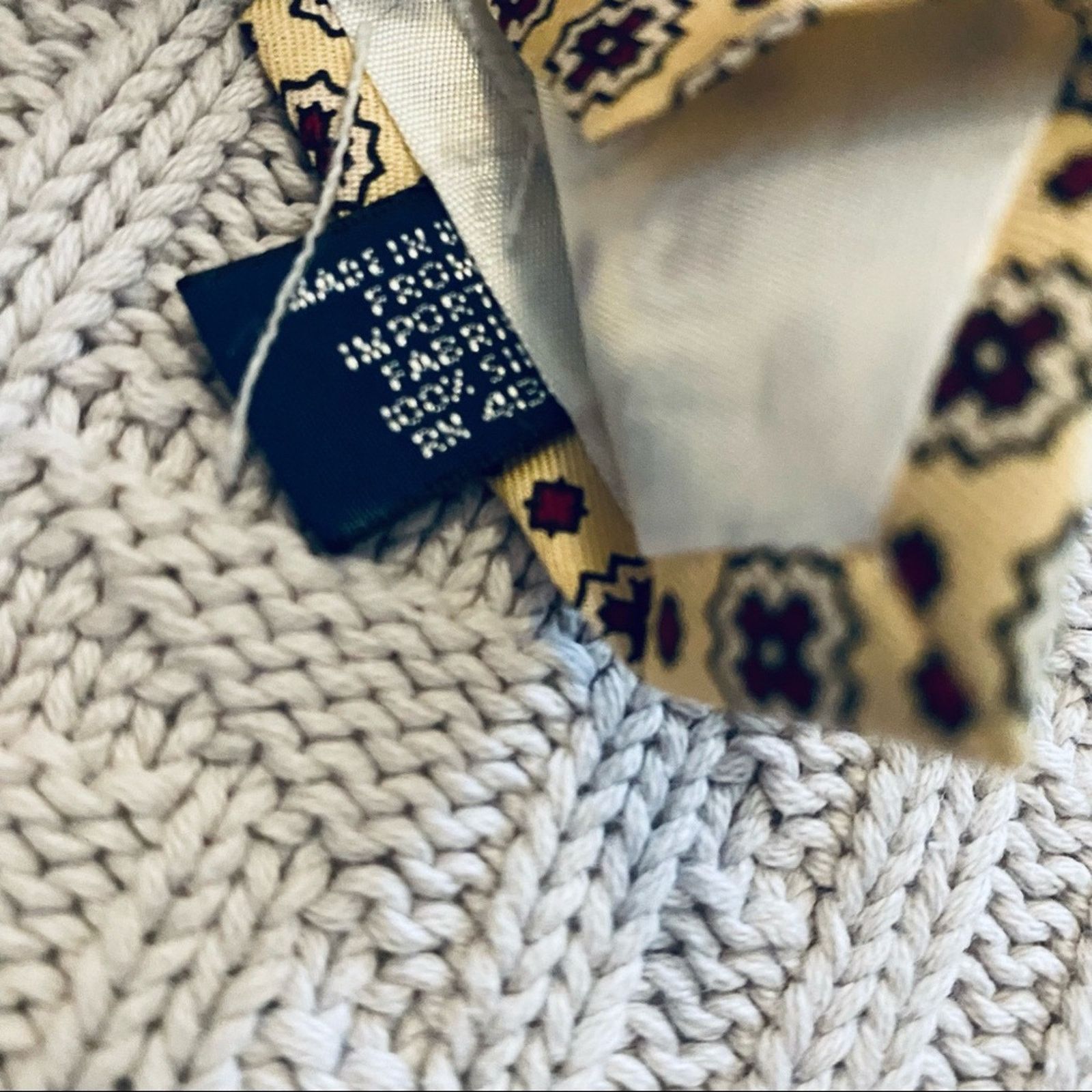 Polo Ralph Lauren Vintage Polo RL yellow patterned silk tie Size ONE SIZE - 4 Thumbnail