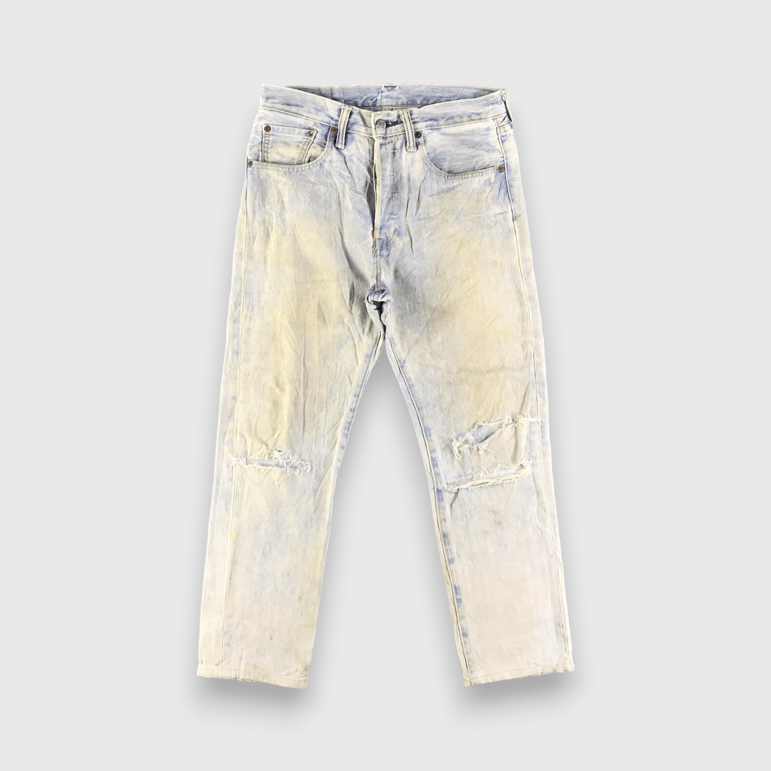 Levi's Vintage Light Wash Levis 501 Jeans-J3654 Size US 30 / EU 46 - 1 Thumbnail