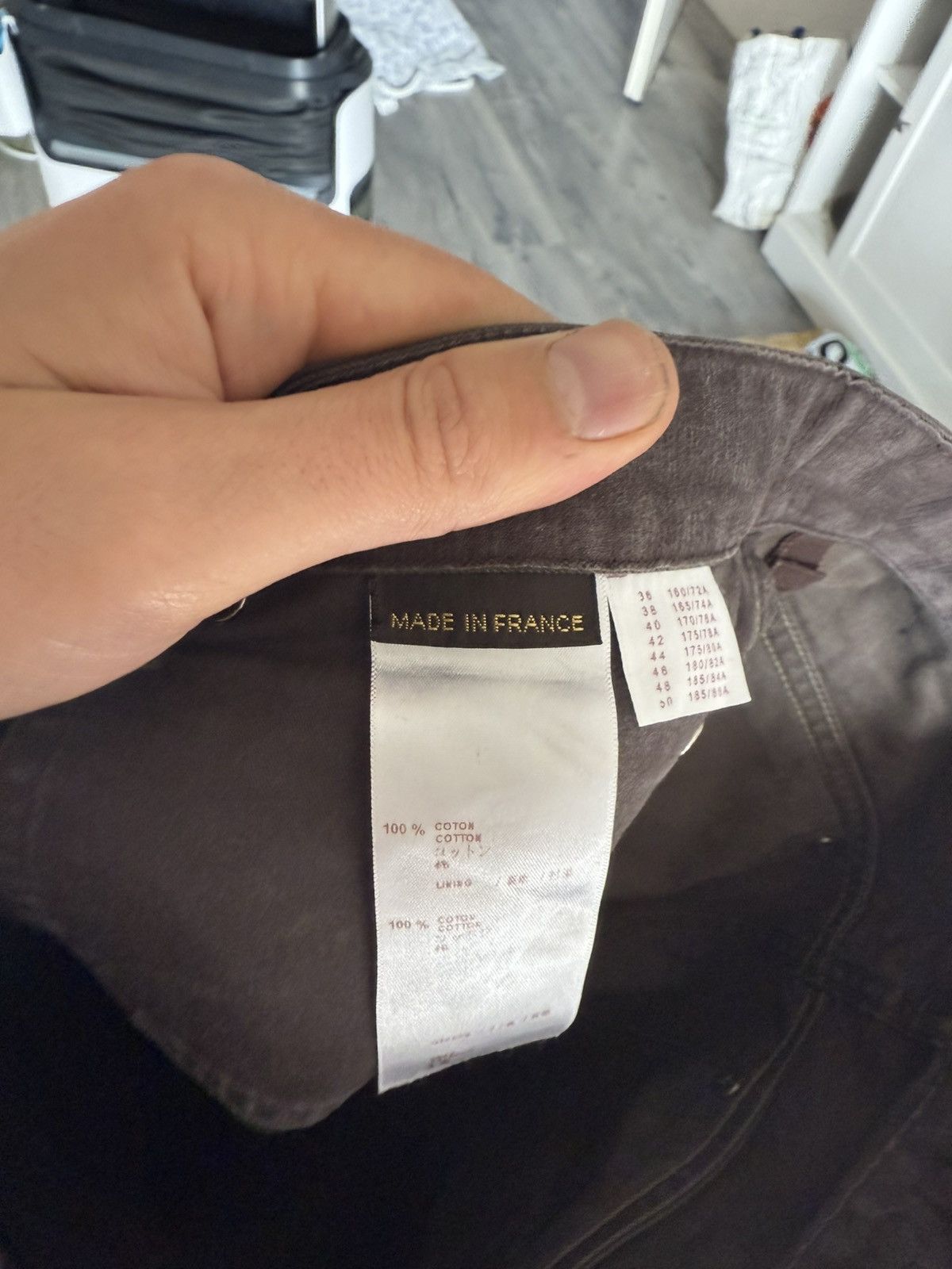 Louis Vuitton Washed Olive Jeans Size US 29 - 14 Thumbnail