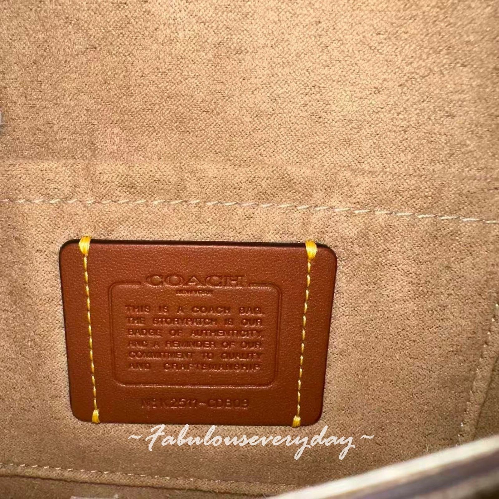 Coach Coach Mini Klare Crossbody Bag Candy in Leather/Chalk/Chalk Size ONE SIZE - 9 Thumbnail