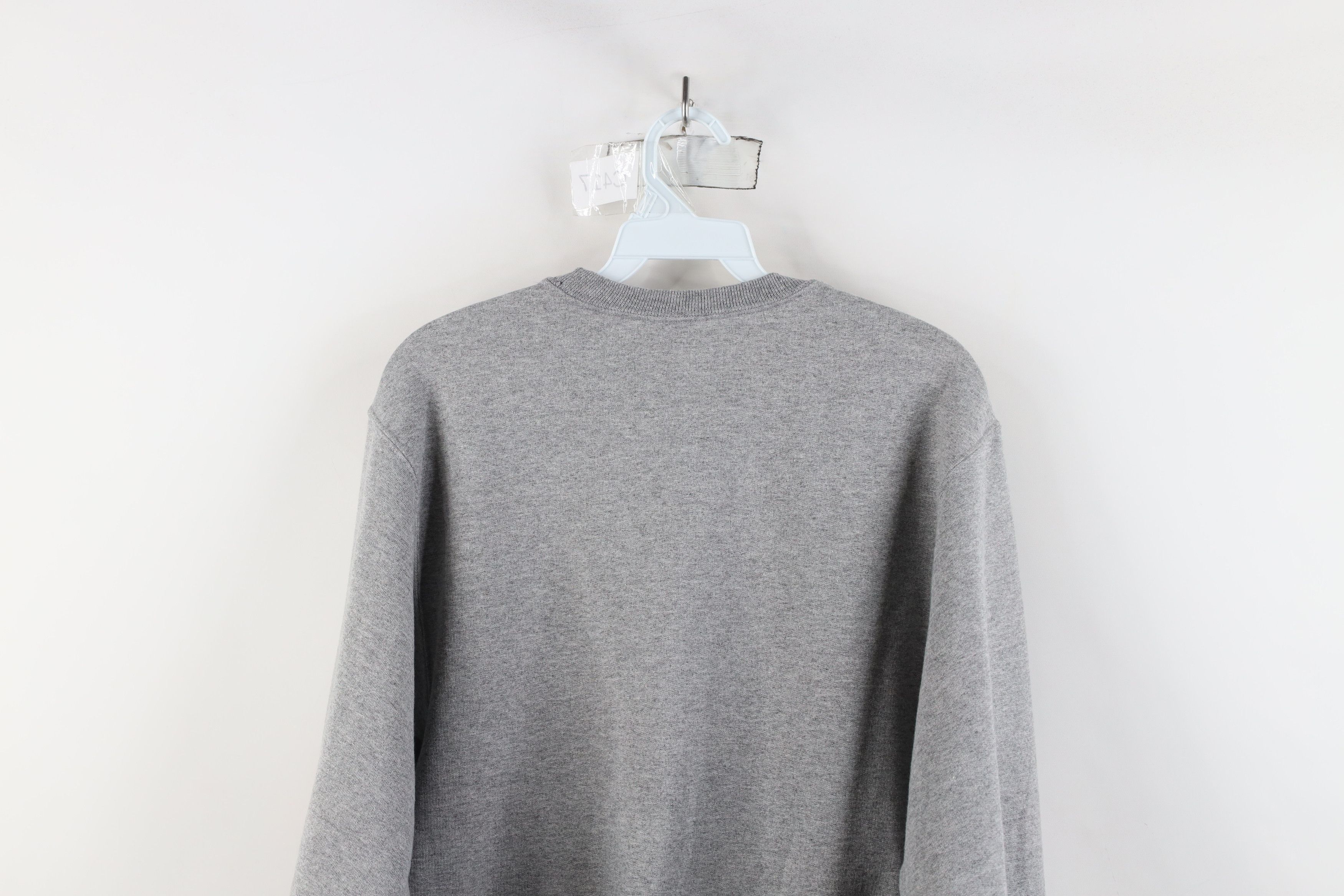 Vintage Vintage 90s Streetwear Crewneck Sweatshirt Heather Gray Size US S / EU 44-46 / 1 - 11 Thumbnail