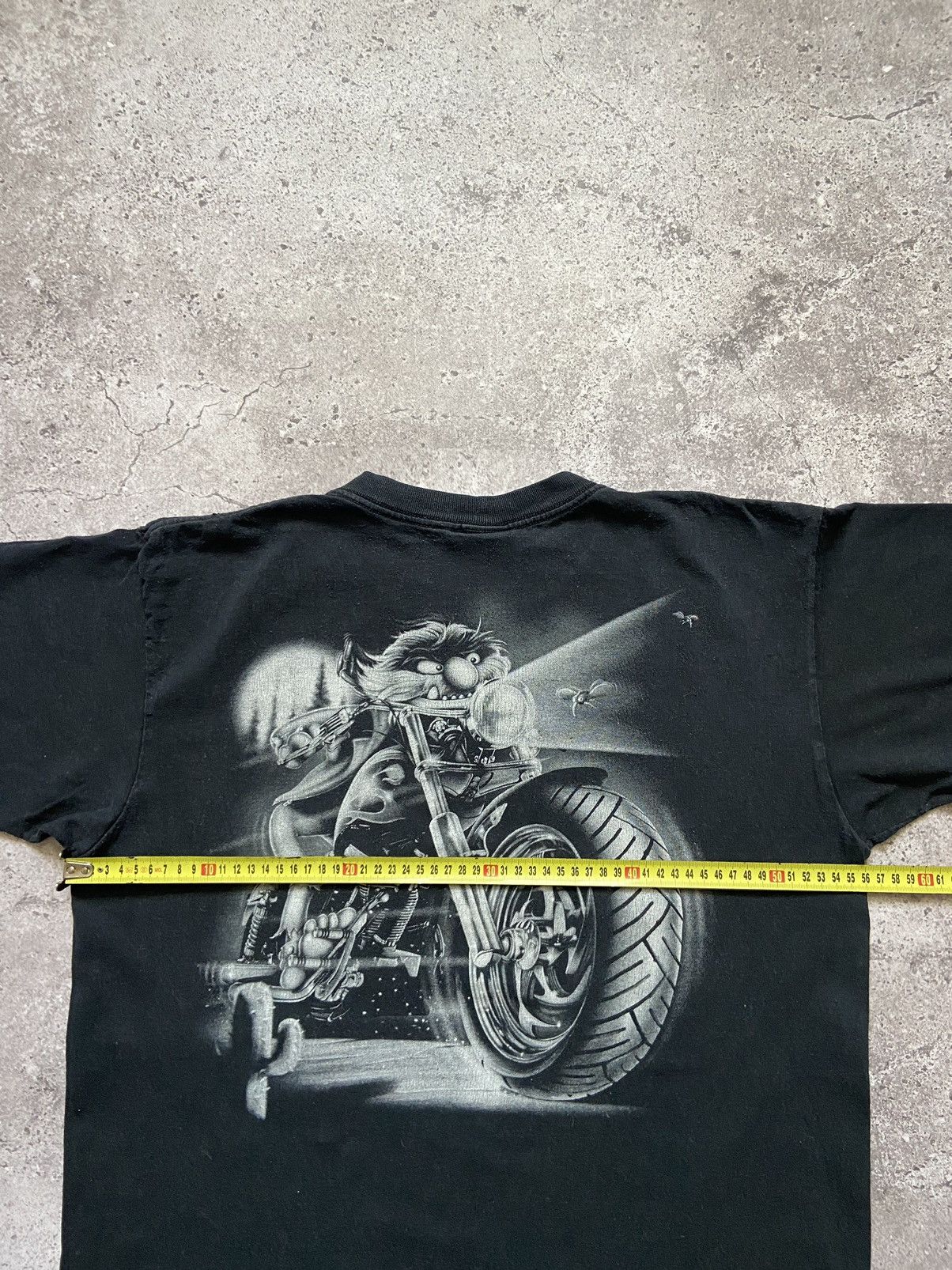 Other Vintage 00s Jim Henson Animal Cycling Harley Davidson tee Size US L / EU 52-54 / 3 - 8 Thumbnail