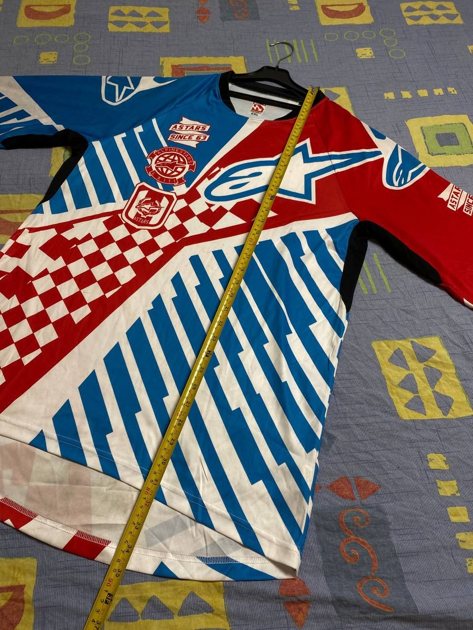Alpinestars Vintage Alpinestars Jersey Tee big logo Size US XXL / EU 58 / 5 - 7 Thumbnail