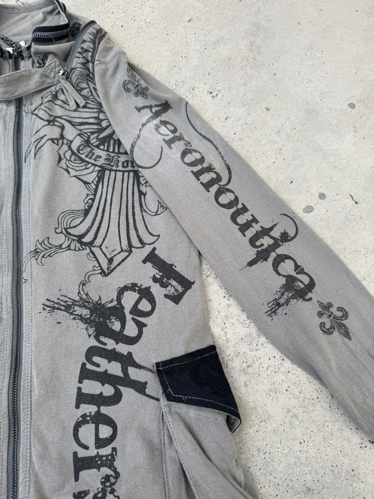 14th Addiction Seditionaries Anarchy Punk Zip Up Hoodie Size US M / EU 48-50 / 2 - 8 Thumbnail
