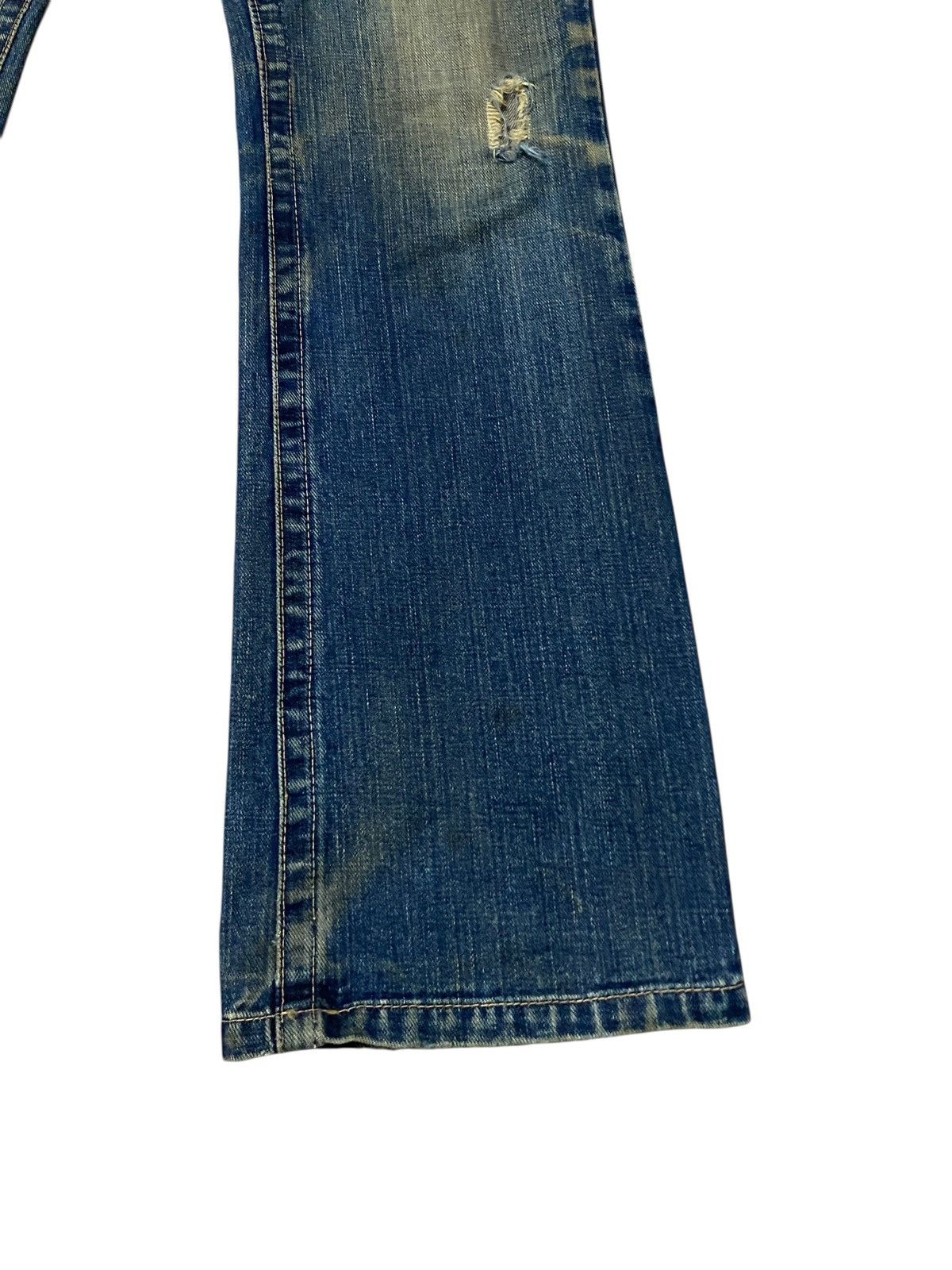 Vintage Japanese Brand Big Holiday Flared Jeans 1990s
