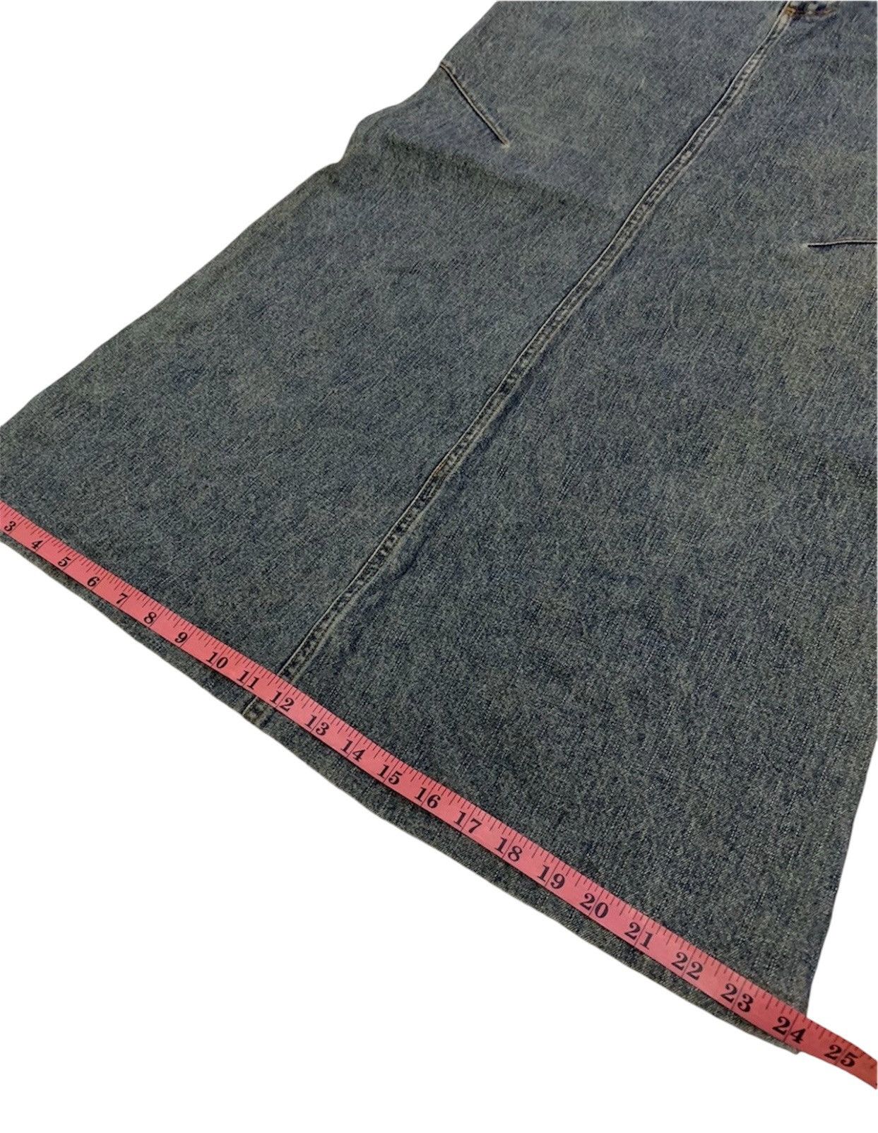 Hysteric Glamour Vintage Algonquins Cargo Skirt Denim Size 28" / US 6 / IT 42 - 6 Thumbnail