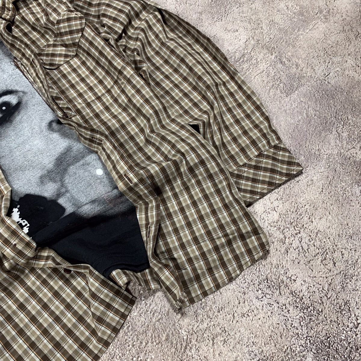 Flannel vintage flannel plaid shirt checkered streetwear 90s Y2K Size US M / EU 48-50 / 2 - 3 Thumbnail
