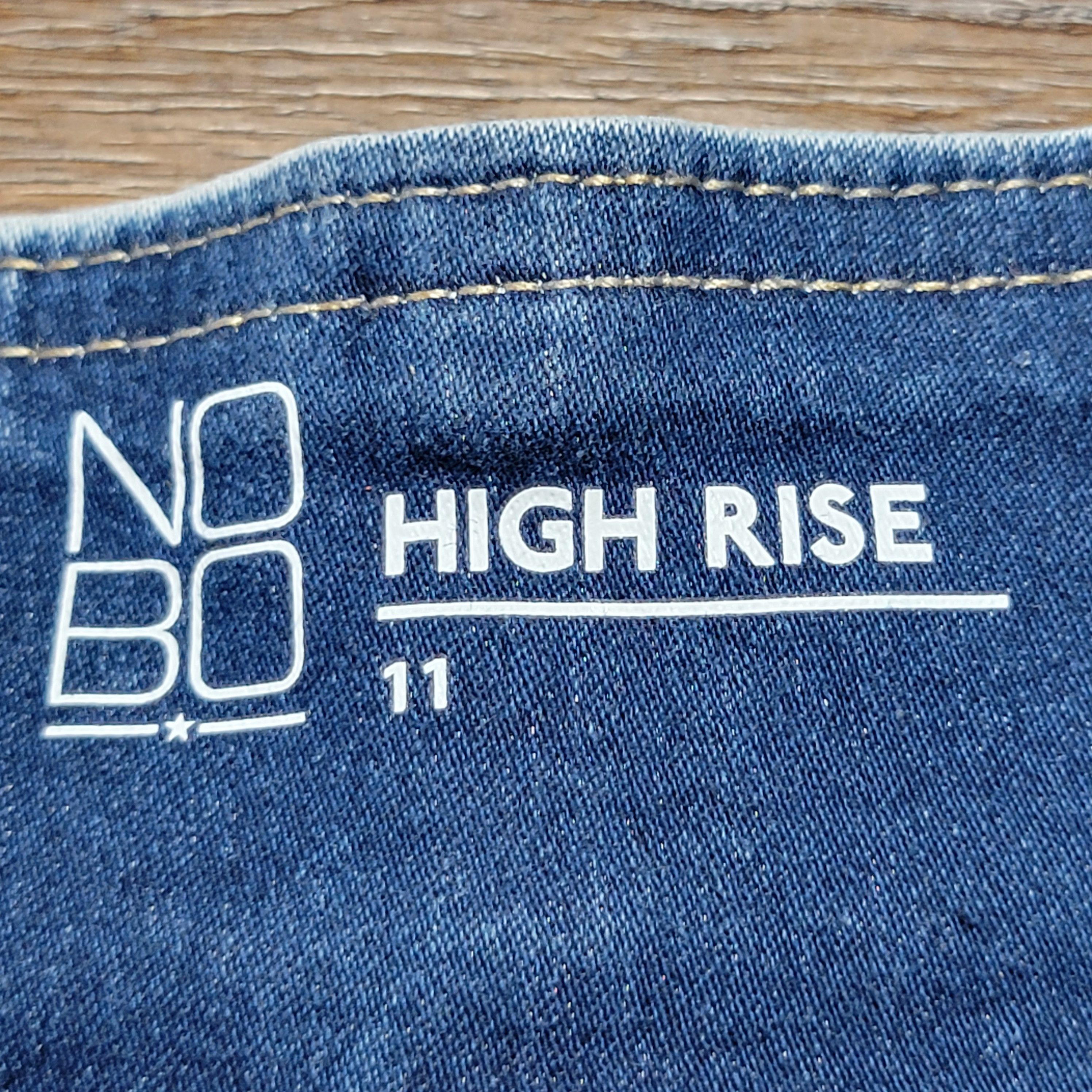 Other No Boundaries High Rise Denim Shorts - Size 11 Junior Size 28" / US 6 / IT 42 - 4 Thumbnail