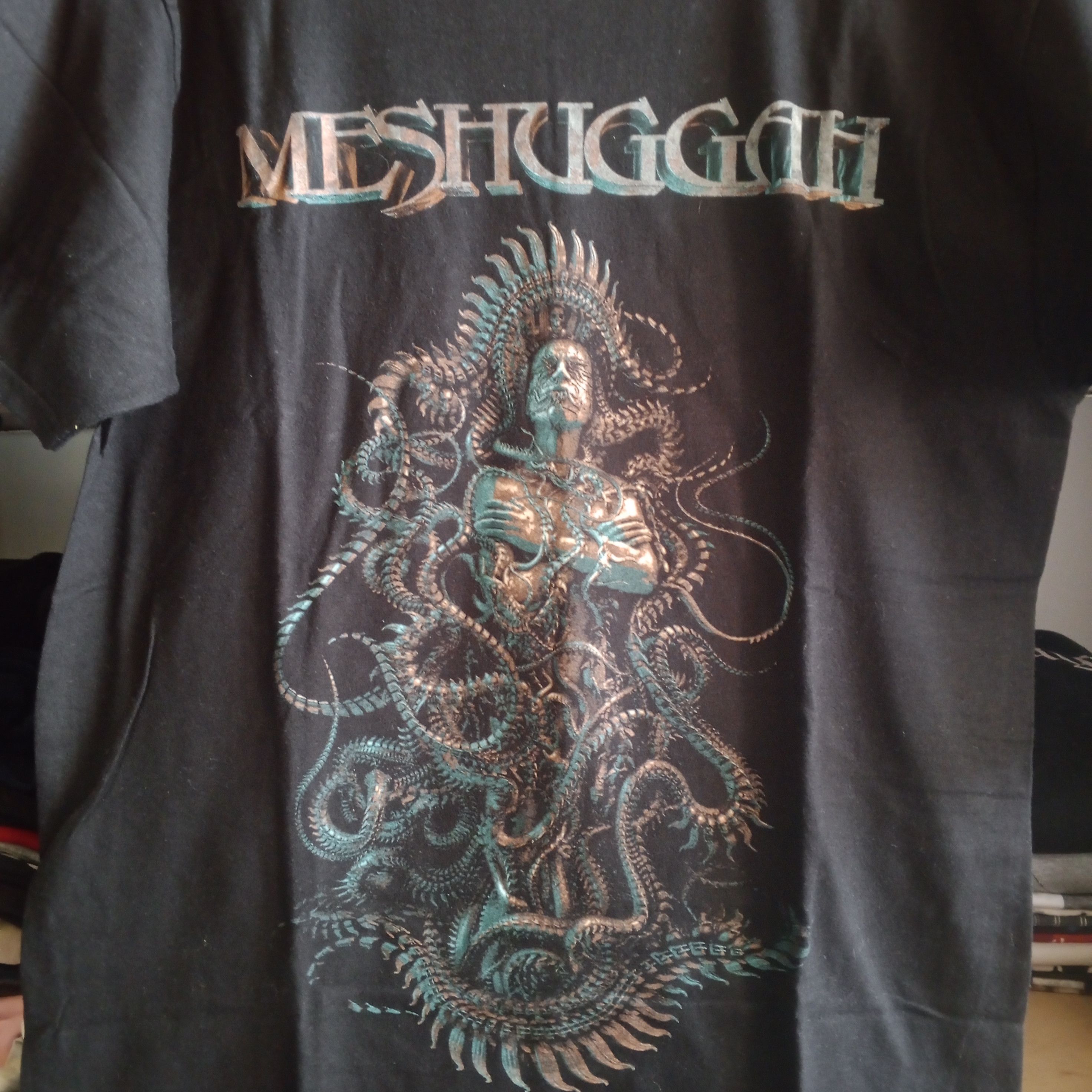 Band Tees Meshuggah American Tour 2010 Shirt Size US M / EU 48-50 / 2 - 2 Thumbnail