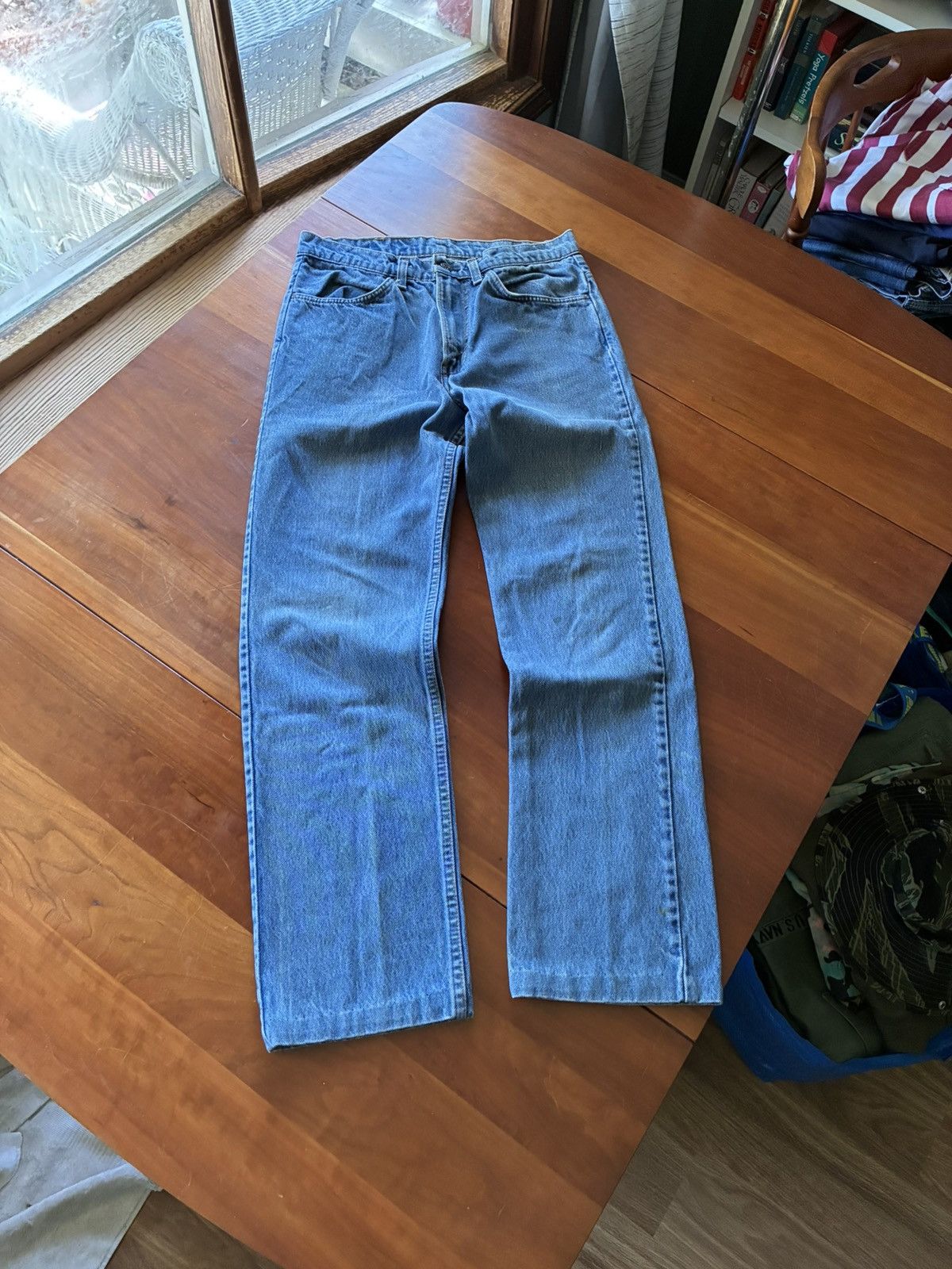 Levi's Vintage 80s Levi’s bootcut faded denim jeans Size US 30 / EU 46 - 4 Thumbnail