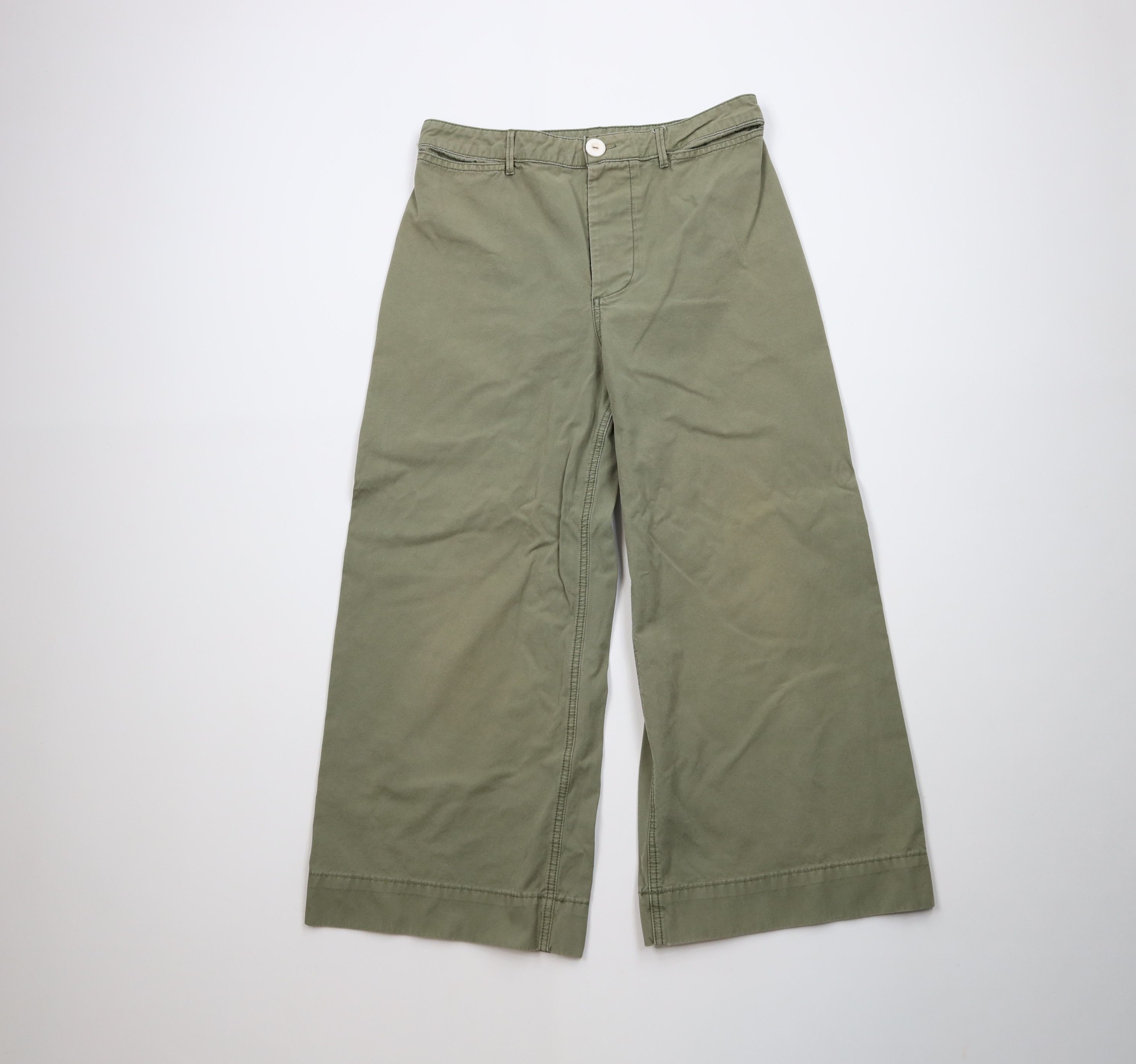 Anthropologie Anthropologie Pilcro Letterpress Wide Leg Capris Pants Size 29" - 1 Thumbnail