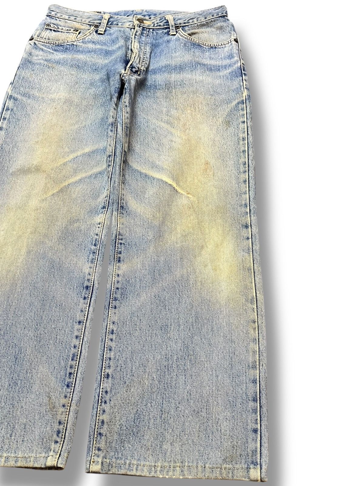 Edwin Vintage Edwin International Basic Mudwash Baggy Denim Size US 31 - 4 Thumbnail