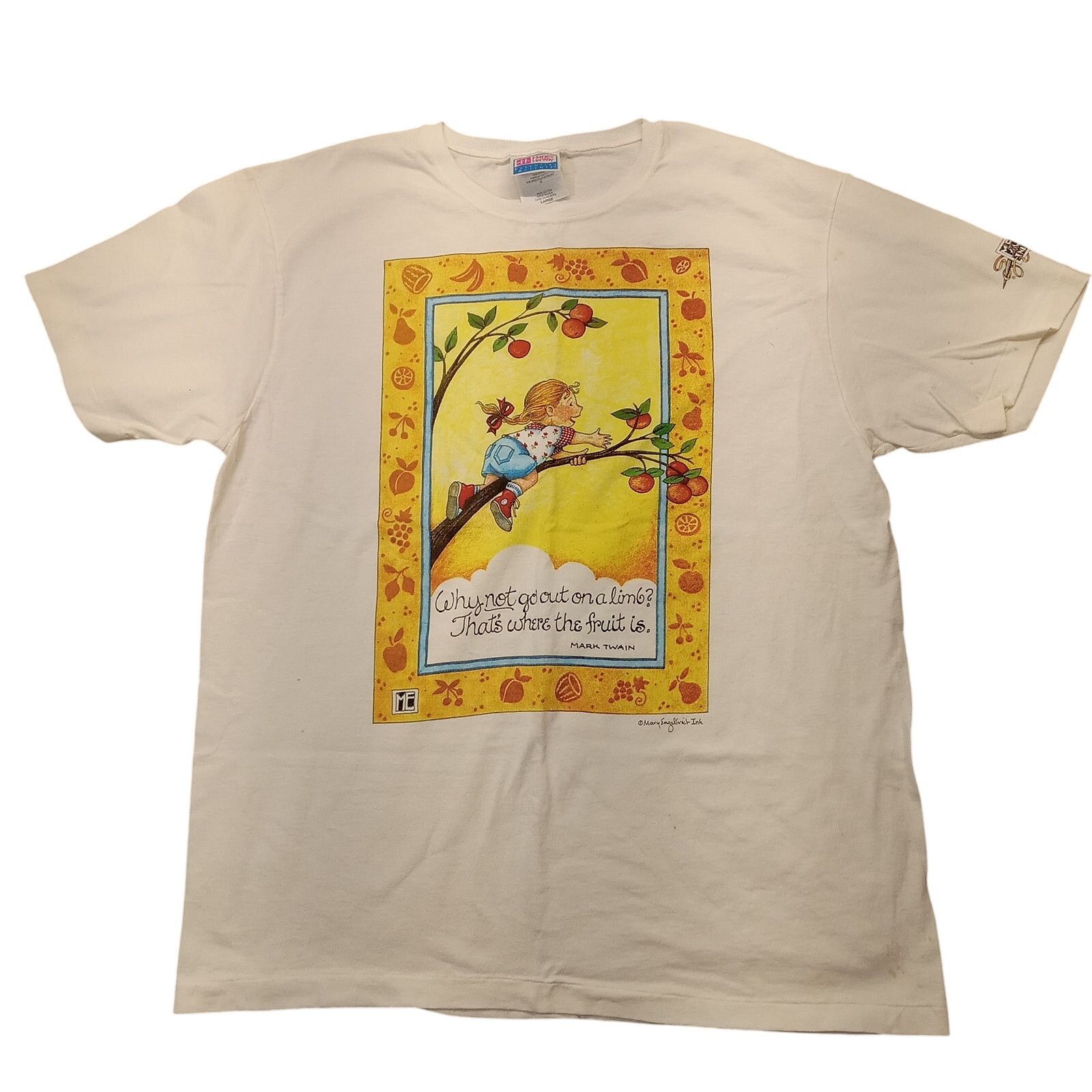 Hanes Vintage 1990s Mary Engelbreit Hanes Me Top L Women's T-Shirt Size L / US 10 / IT 46 - 1 Thumbnail