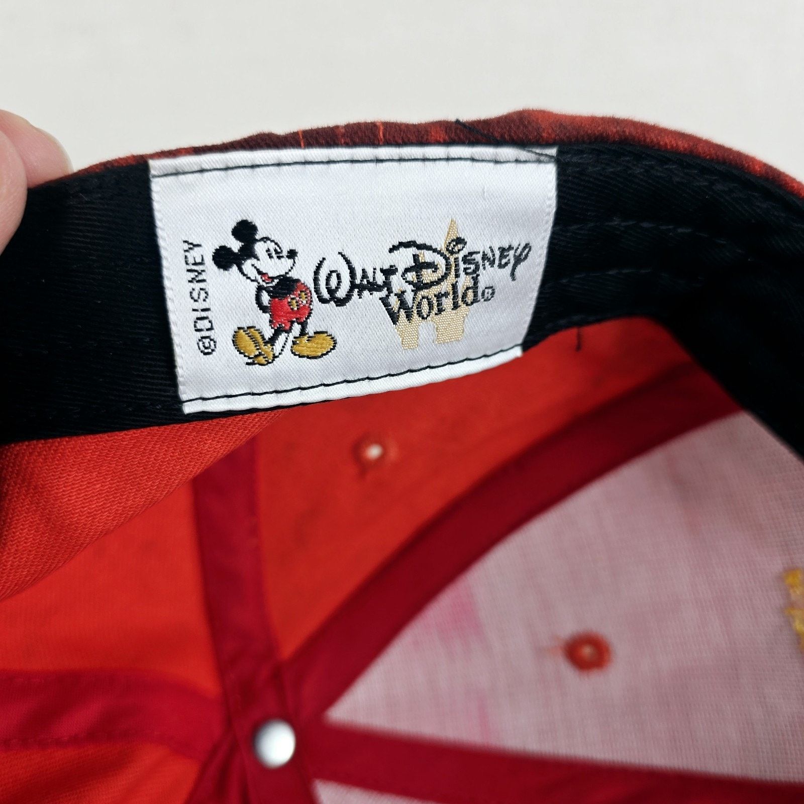 Disney Vintage Disney World Mission Space Ride Epcot AOP Hat Size ONE SIZE - 9 Thumbnail