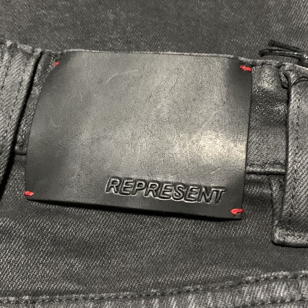 Represent Clo. Represent Jeans Black Flared Denim Small 28 Size US 28 / EU 44 - 4 Thumbnail