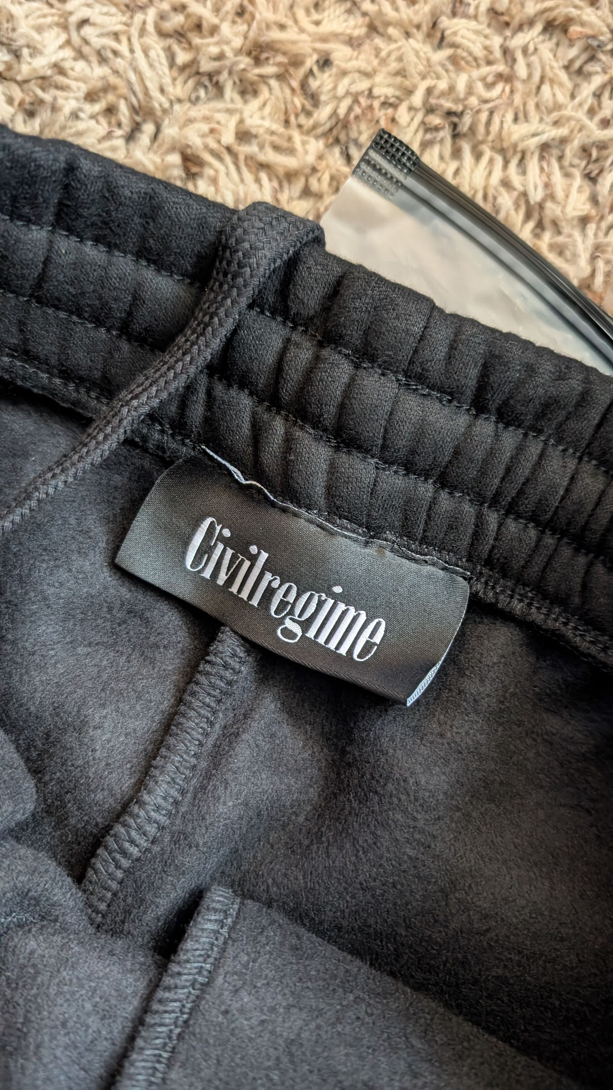 Civil Regime Civil Regime Concrete Joggers in Vintage Black Small 🔥🔥 Size US 30 / EU 46 - 5 Thumbnail