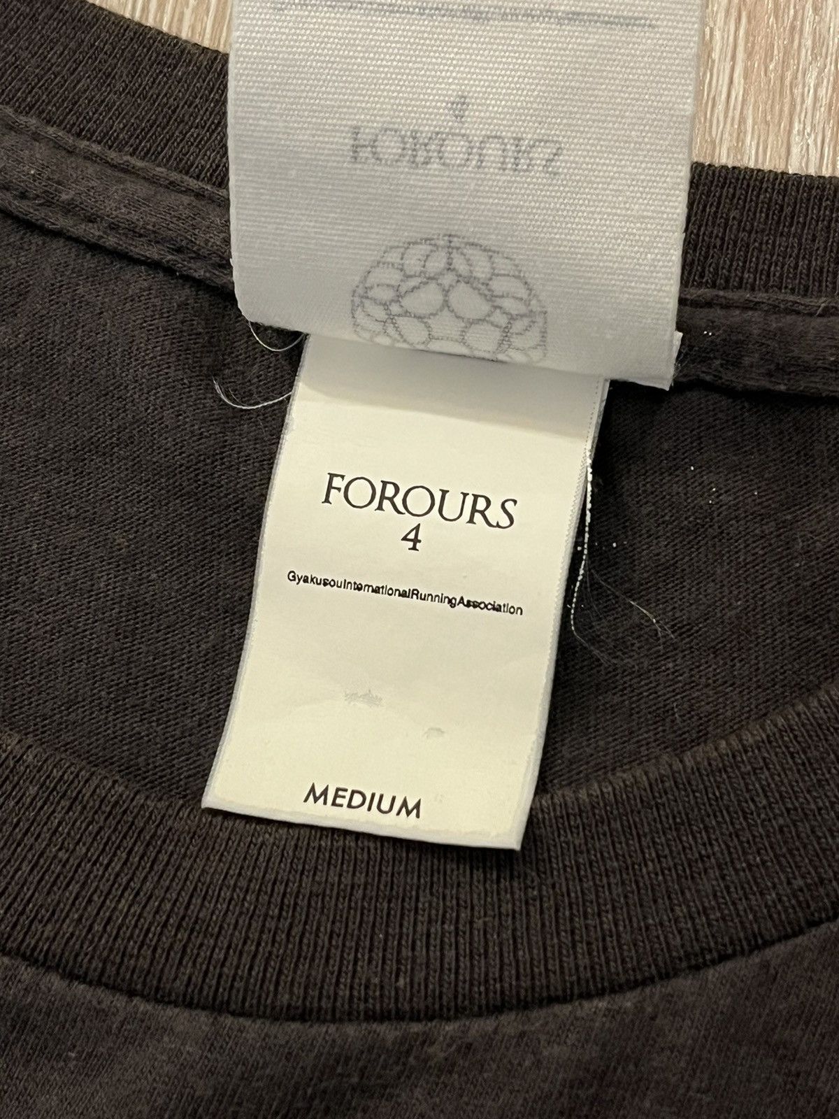 Undercover Undercover Arabic Logo Tee Gyakusou x Forours | Grailed