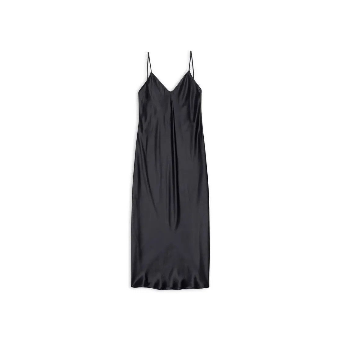 Balenciaga o1bcso1str0425 Pyjama Dress in Black Size S / US 4 / IT 40 - 1 Thumbnail