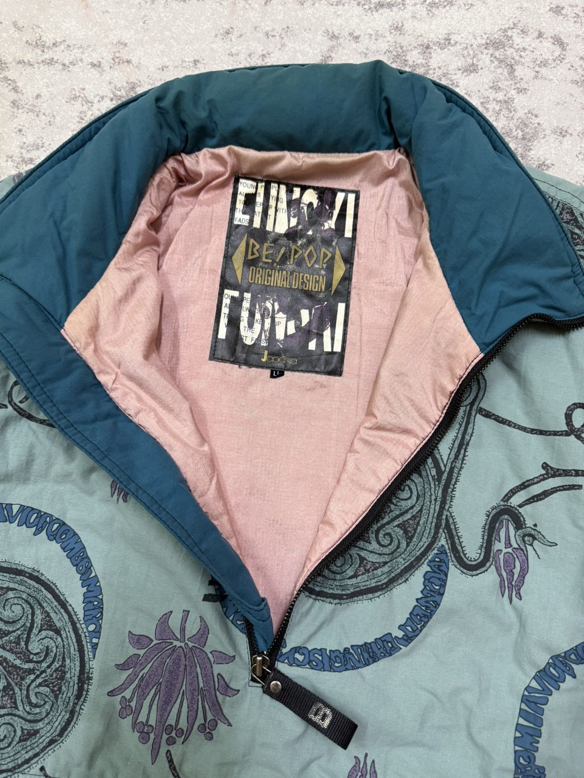 Vintage Vintage 90s Be Pop Halfzipper Anorak Ski Jacket Hoodie Size US XXL / EU 58 / 5 - 9 Thumbnail