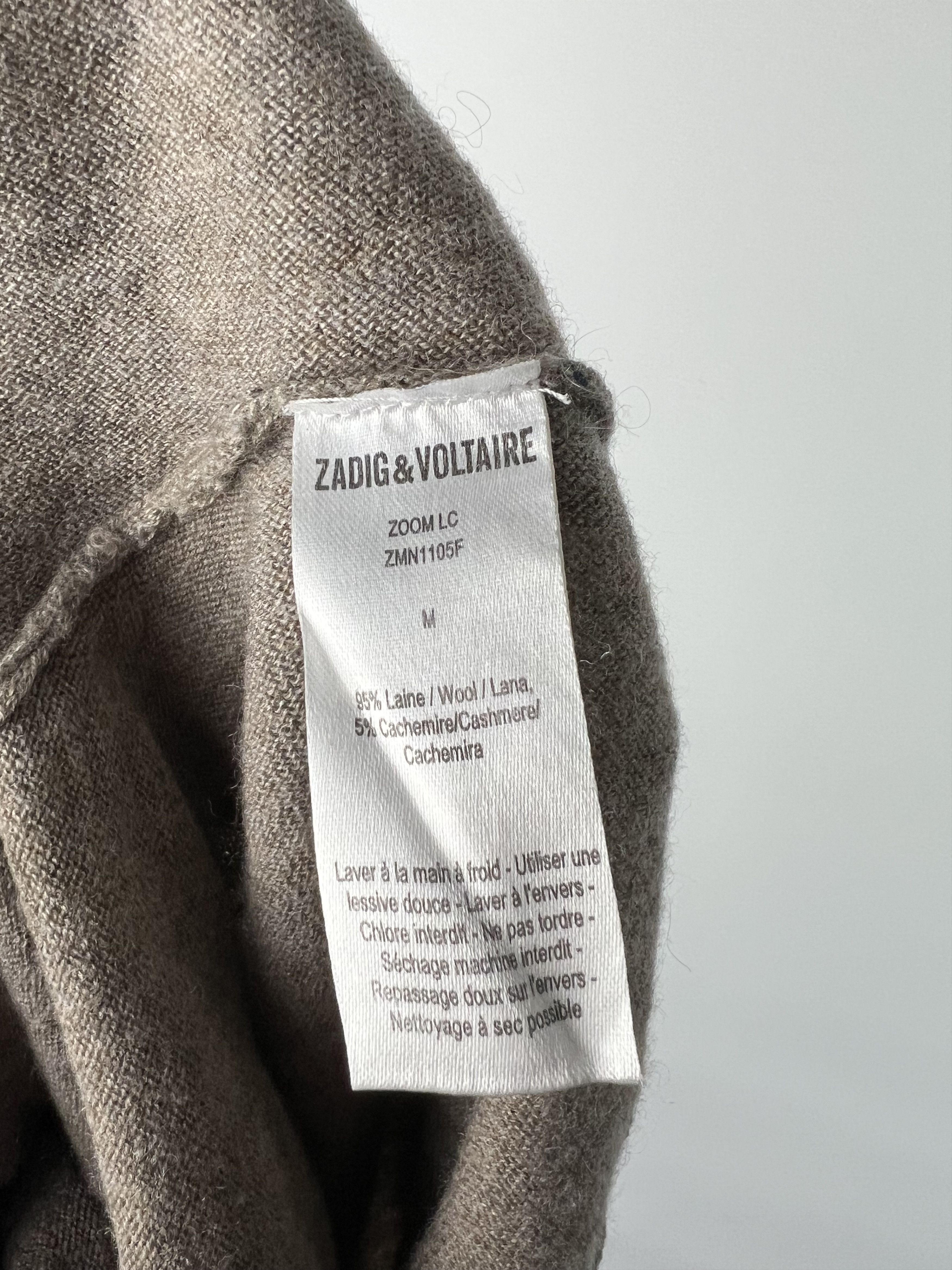 Zadig & Voltaire Zadig & Voltaire Wool Cashmere Sweater Sequins Decoration Size M / US 6-8 / IT 42-44 - 7 Thumbnail