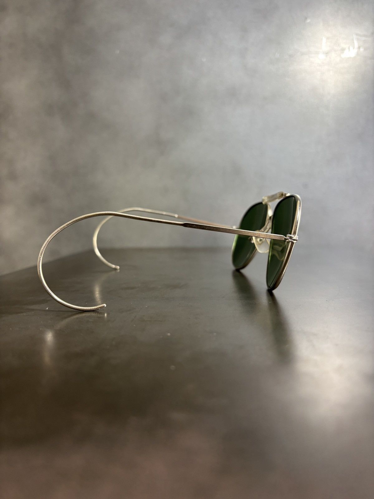 RayBan × Vintage Vintage Aviator Sunglasses Hooked Metal Glacier 60s 70s 80s Size ONE SIZE - 8 Thumbnail