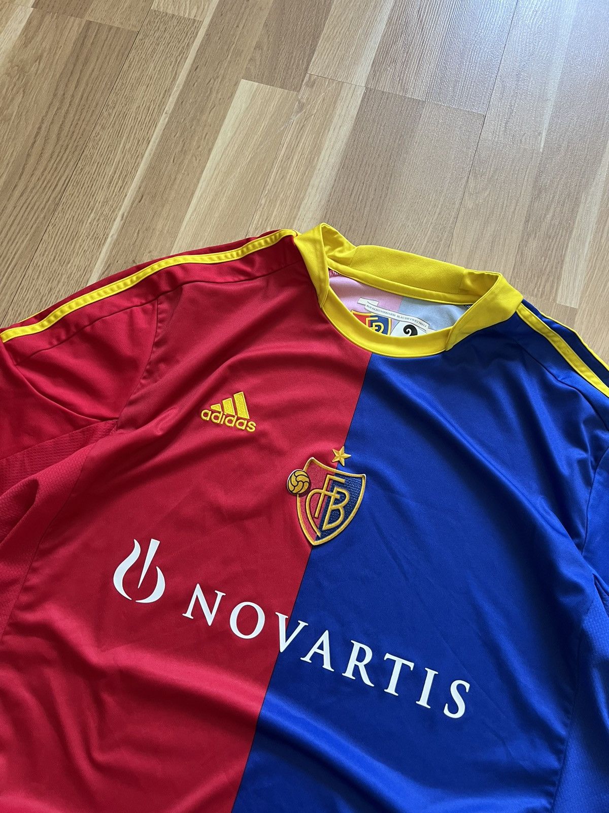 Adidas × Vintage Vintage Adidas football soccer jersey Basel 2012 Size US XXL / EU 58 / 5 - 4 Thumbnail