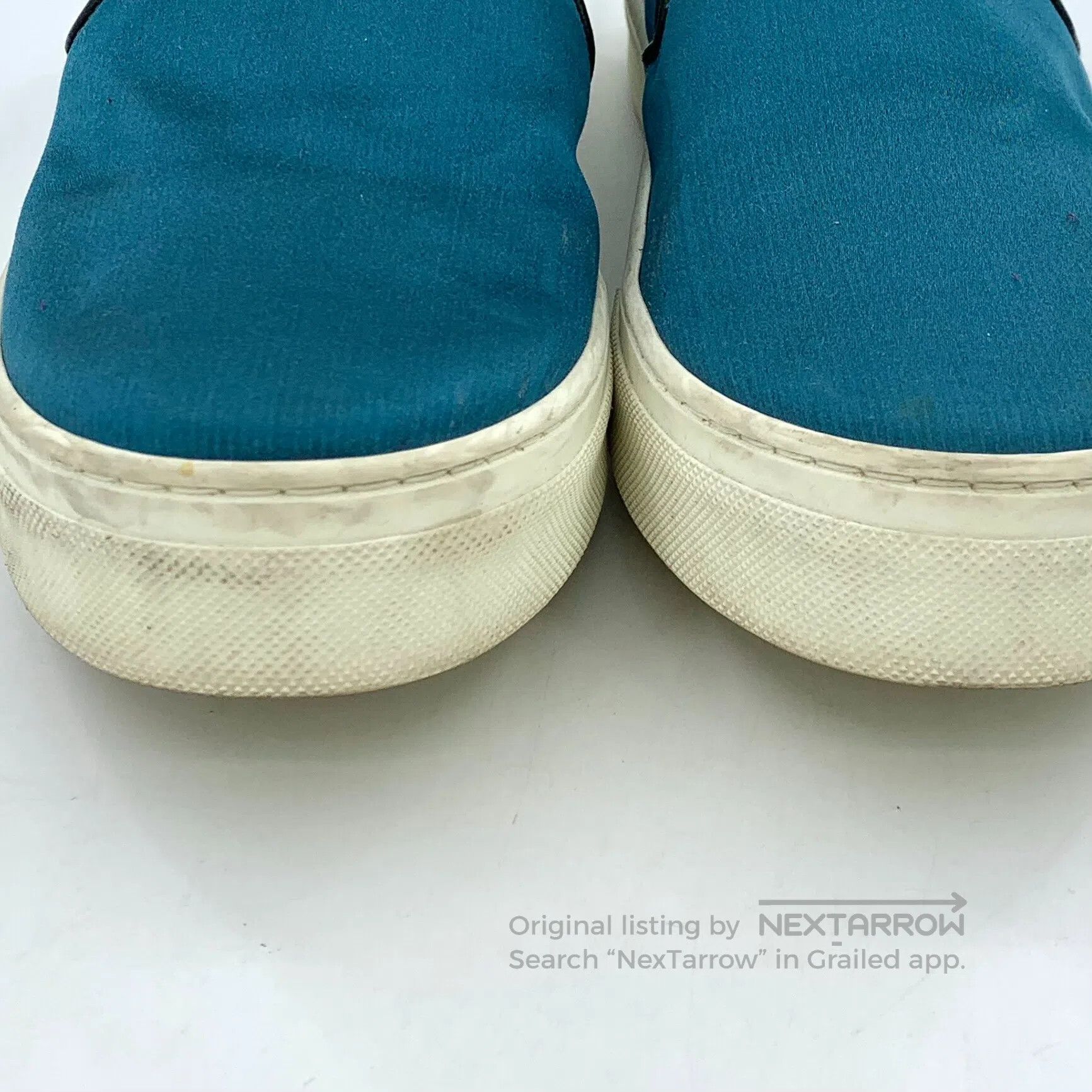 Celine CELINE Dark blue casual slip-on flat shoes| Size US 7 / IT 37 - 8 Thumbnail
