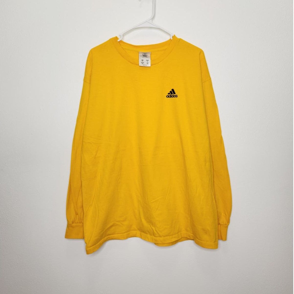 Adidas Vintage Adidas Stripes Spellout Long Sleeve Shirt 90s Soccer Size US XL / EU 56 / 4 - 2 Thumbnail