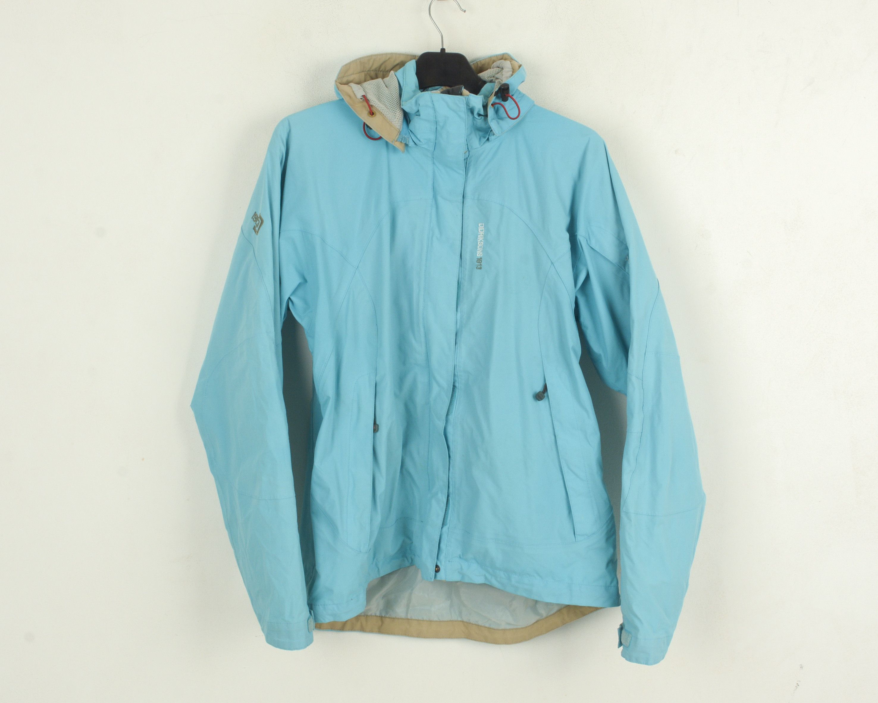 Designer Rain Jacket M Womens EU 40 Hooded Rain Coat Windbreaker Size M / US 6-8 / IT 42-44 - 1 Thumbnail