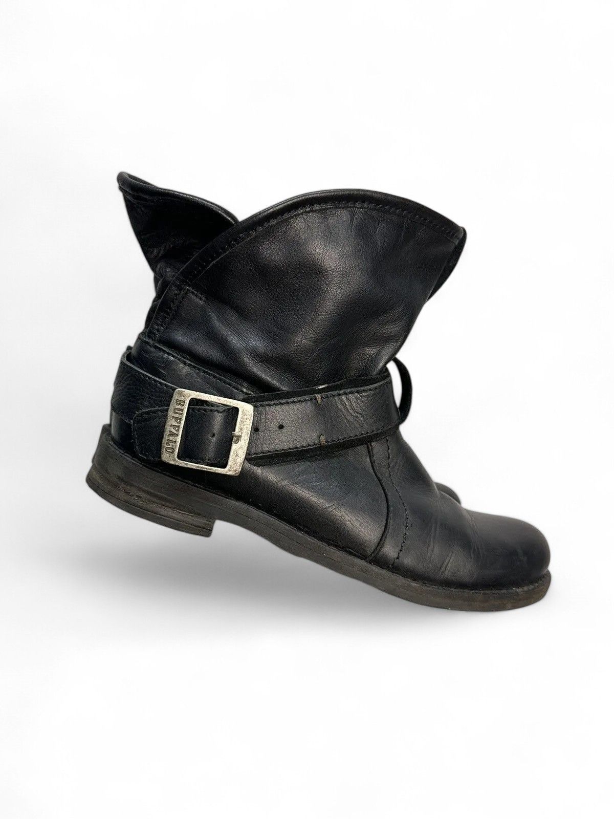 A.S.98 Buffalo Black Platform Boots Vintage Y2K Streetwear Style Size US 9 / IT 39 - 1 Thumbnail